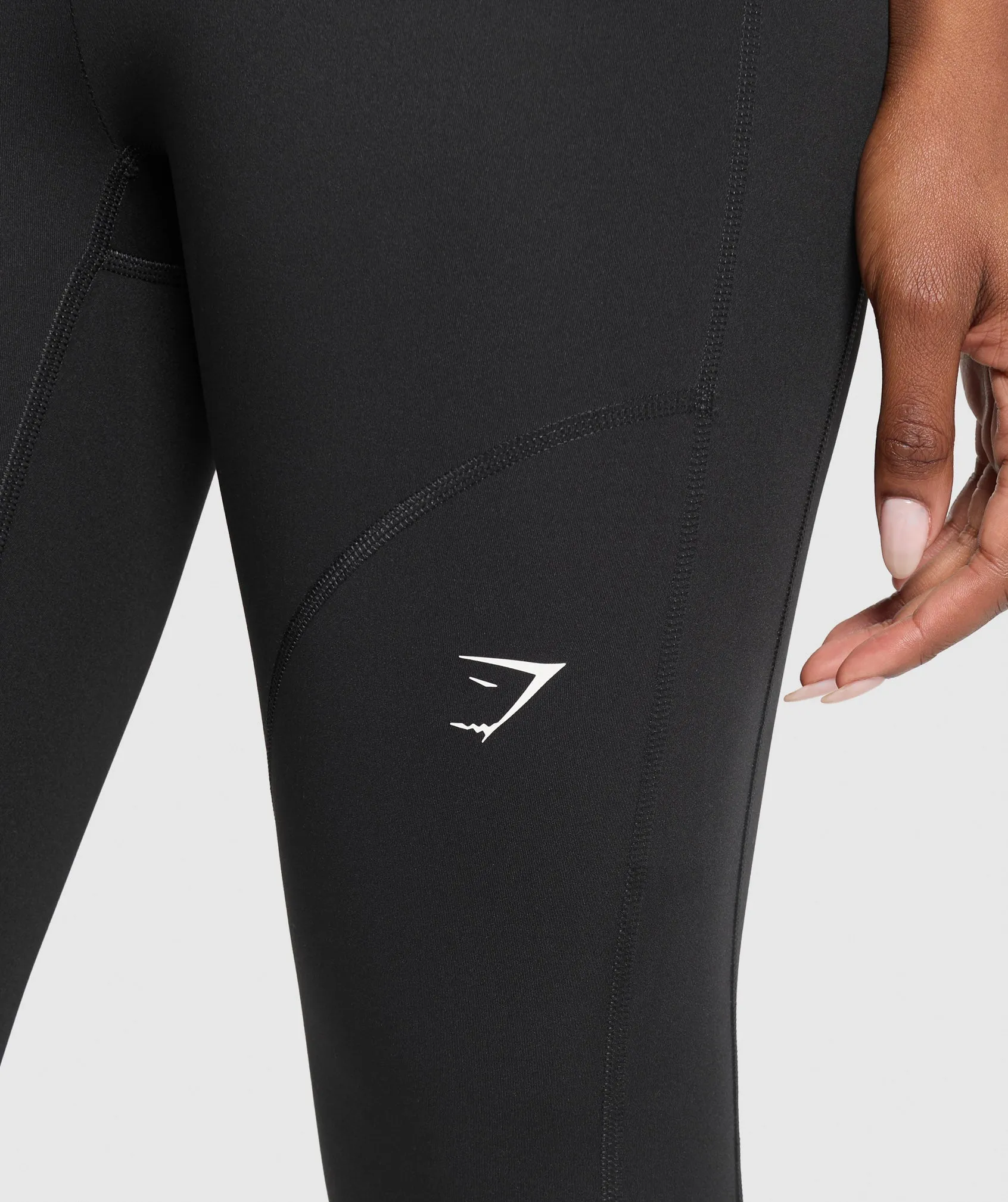 Gymshark Running Leggings - Black sold by Gymshark product image thumbnail 5