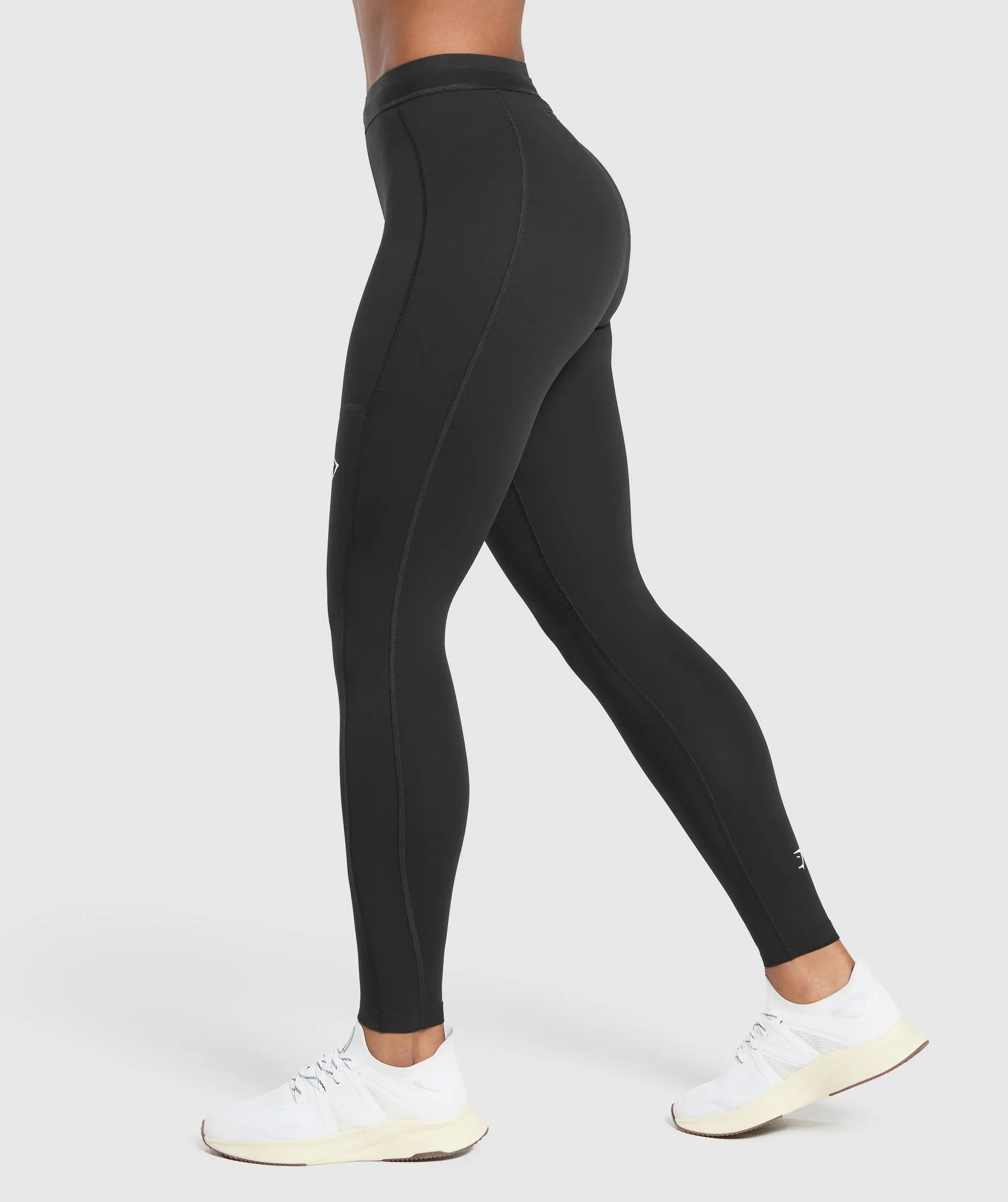 Gymshark Running Leggings - Black sold by Gymshark product image thumbnail 3