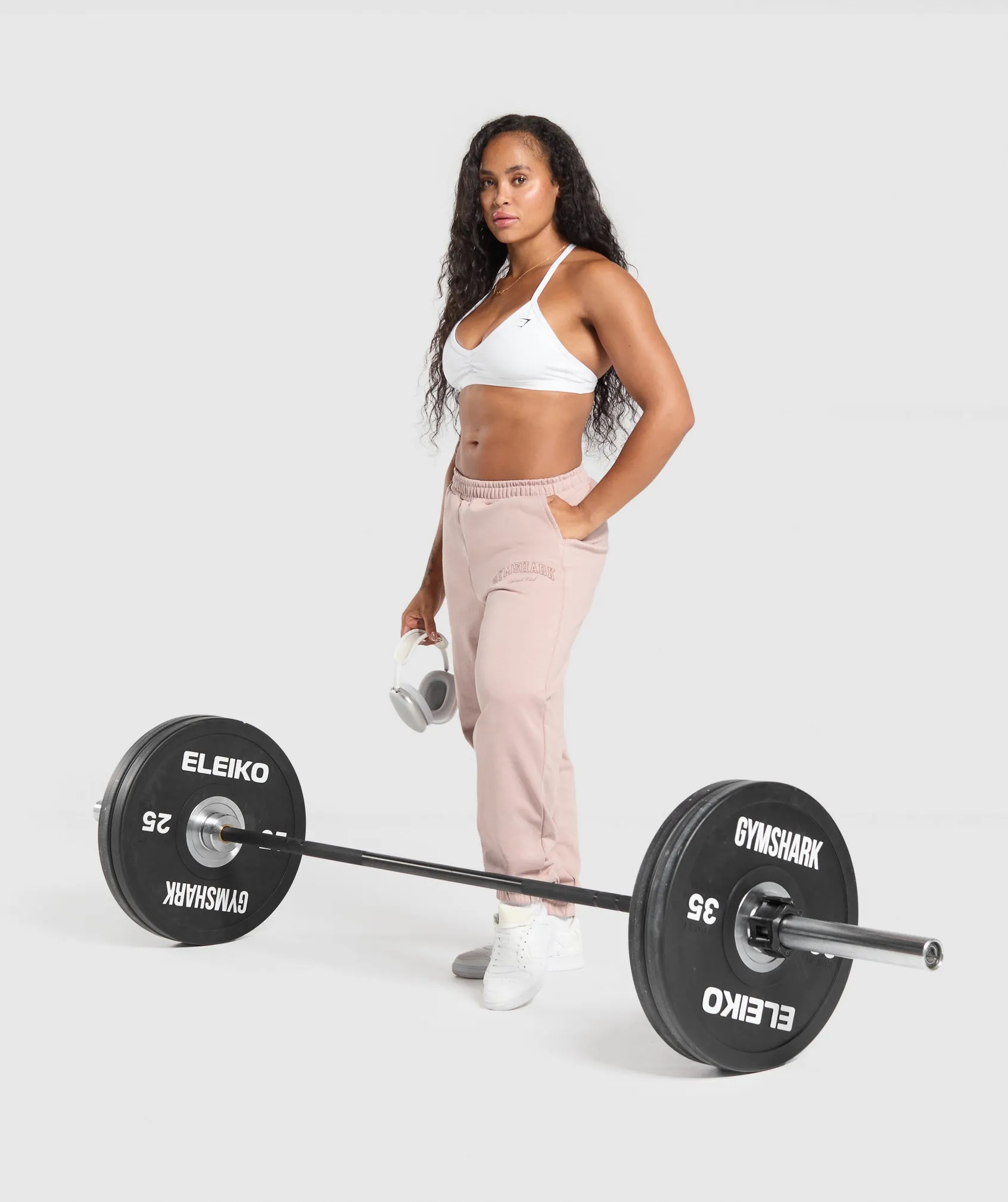 Gymshark Collegiate Joggers - Muted Pink sold by Gymshark product image thumbnail 4