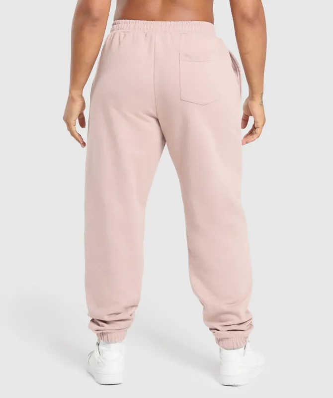Gymshark Collegiate Joggers - Muted Pink sold by Gymshark