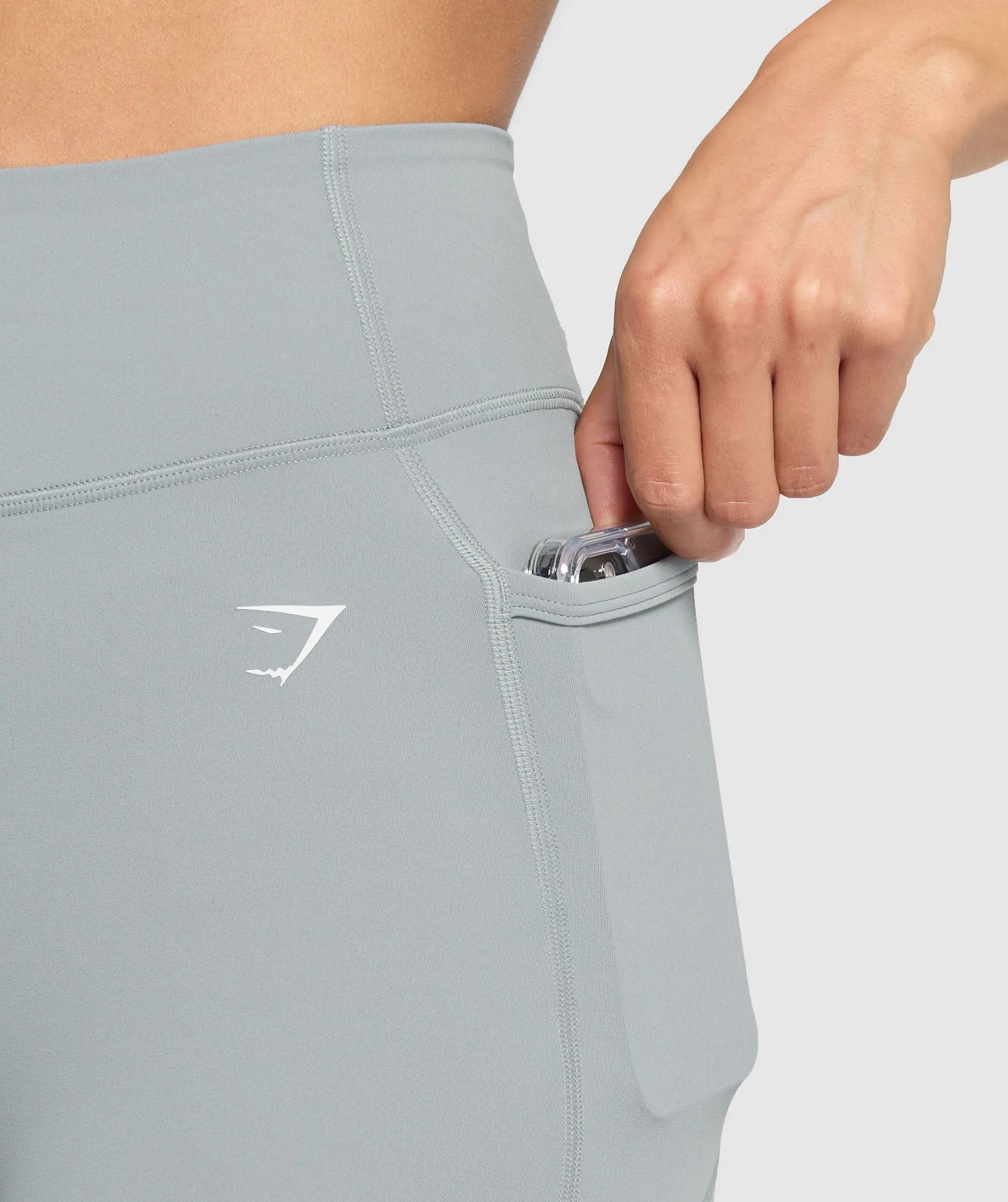 Gymshark Lifting Pocket Leggings - Denim Grey sold by Gymshark product image thumbnail 5