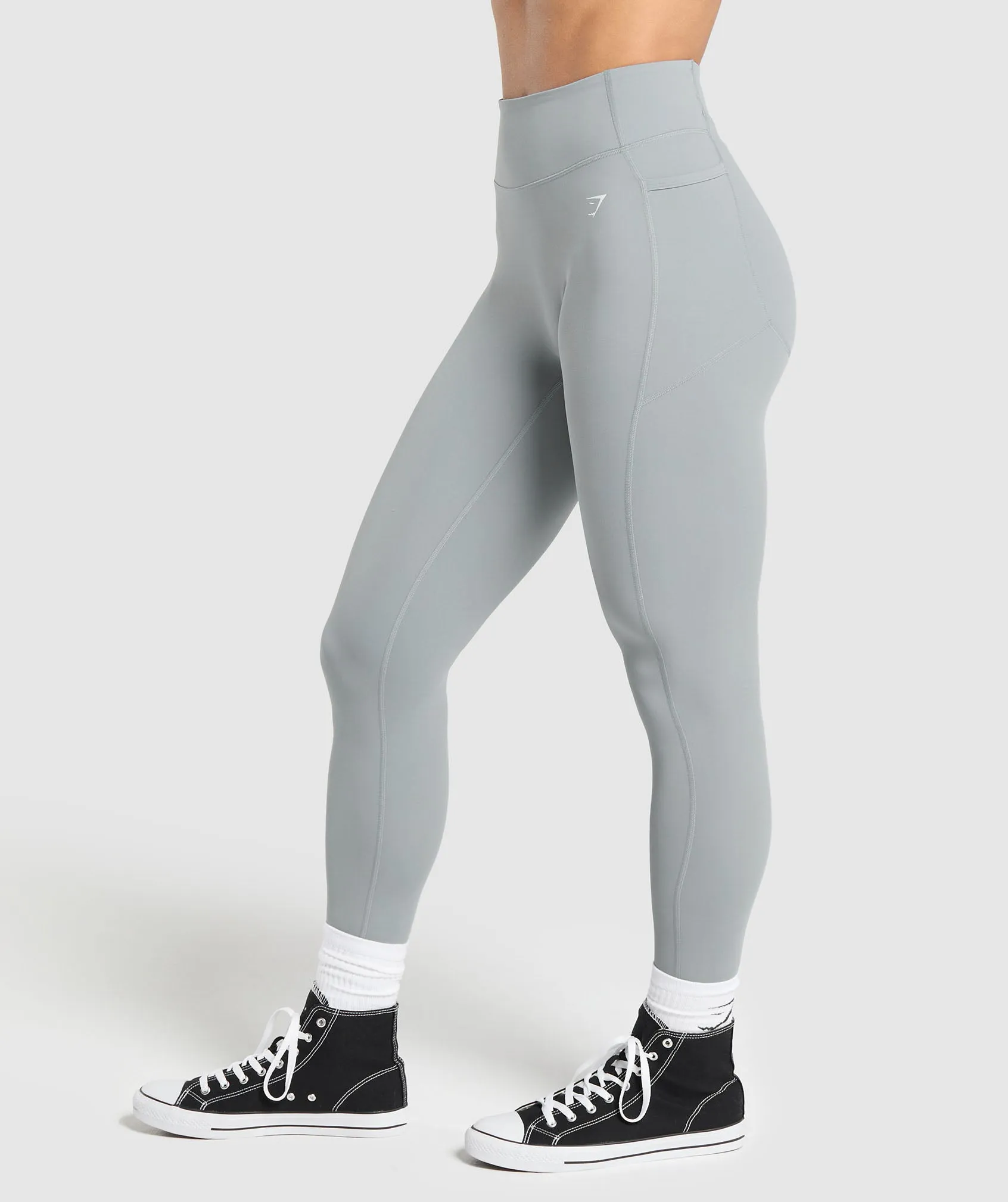 Gymshark Lifting Pocket Leggings - Denim Grey sold by Gymshark
