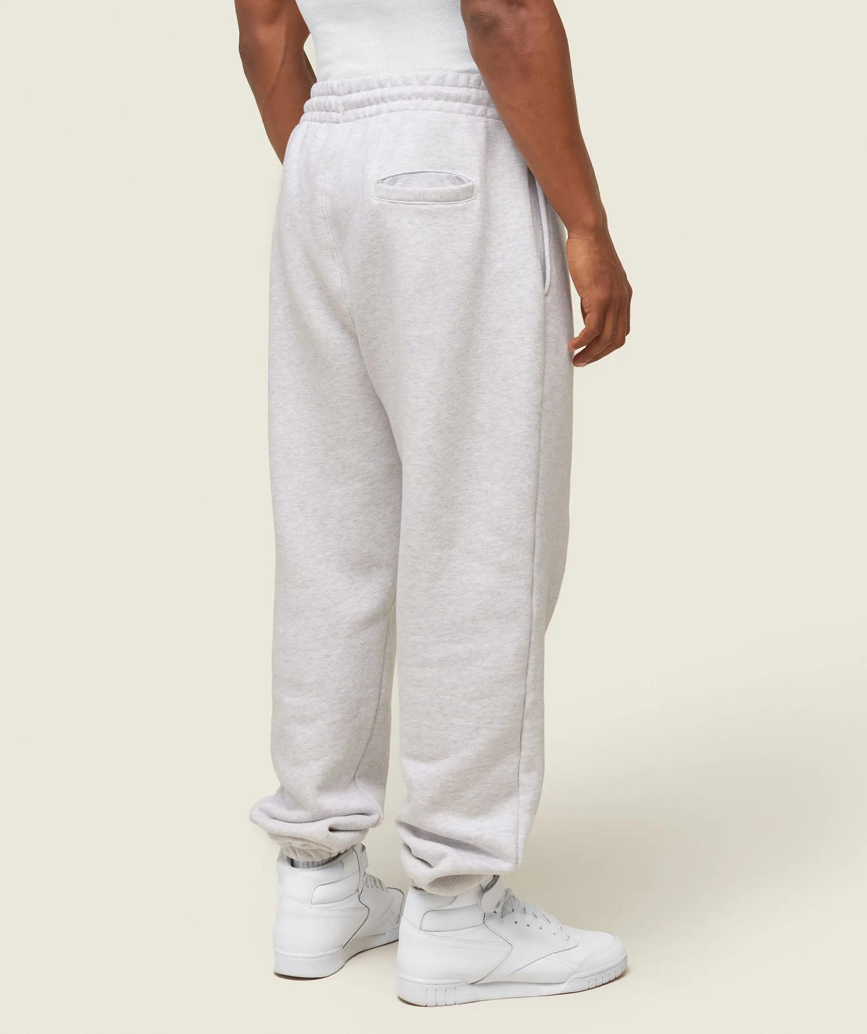 Gymshark everywear Relaxed Sweatpants - Bros Soft Grey Marl sold by Gymshark product image thumbnail 3