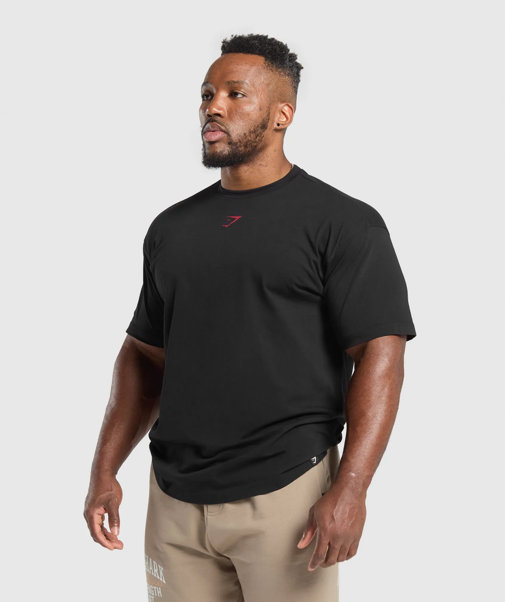 Gymshark Trophy Graphic T-Shirt - Black sold by Gymshark product image thumbnail 3