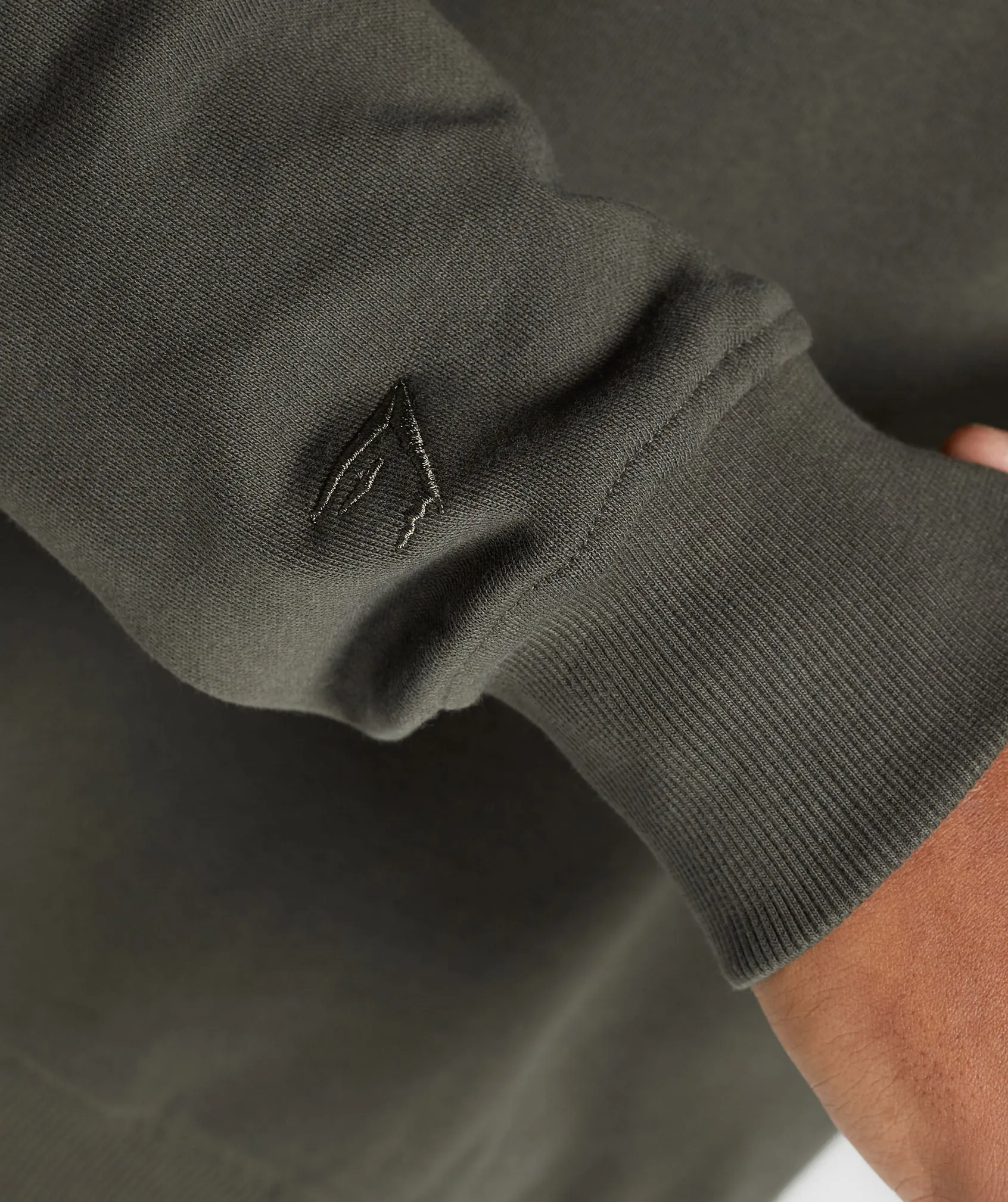 Gymshark Rest Day Essentials Crew - Strength Green sold by Gymshark product image thumbnail 5