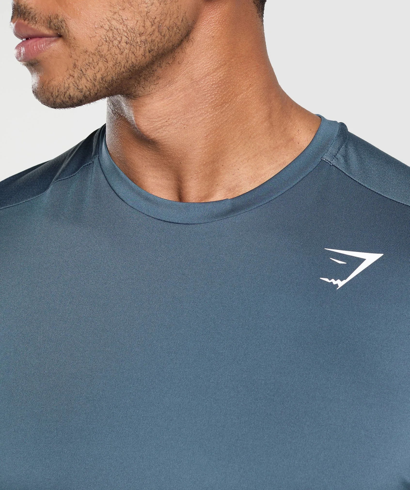 Gymshark Sport T-Shirt - Cargo Blue/Dark Grey sold by Gymshark product image thumbnail 4