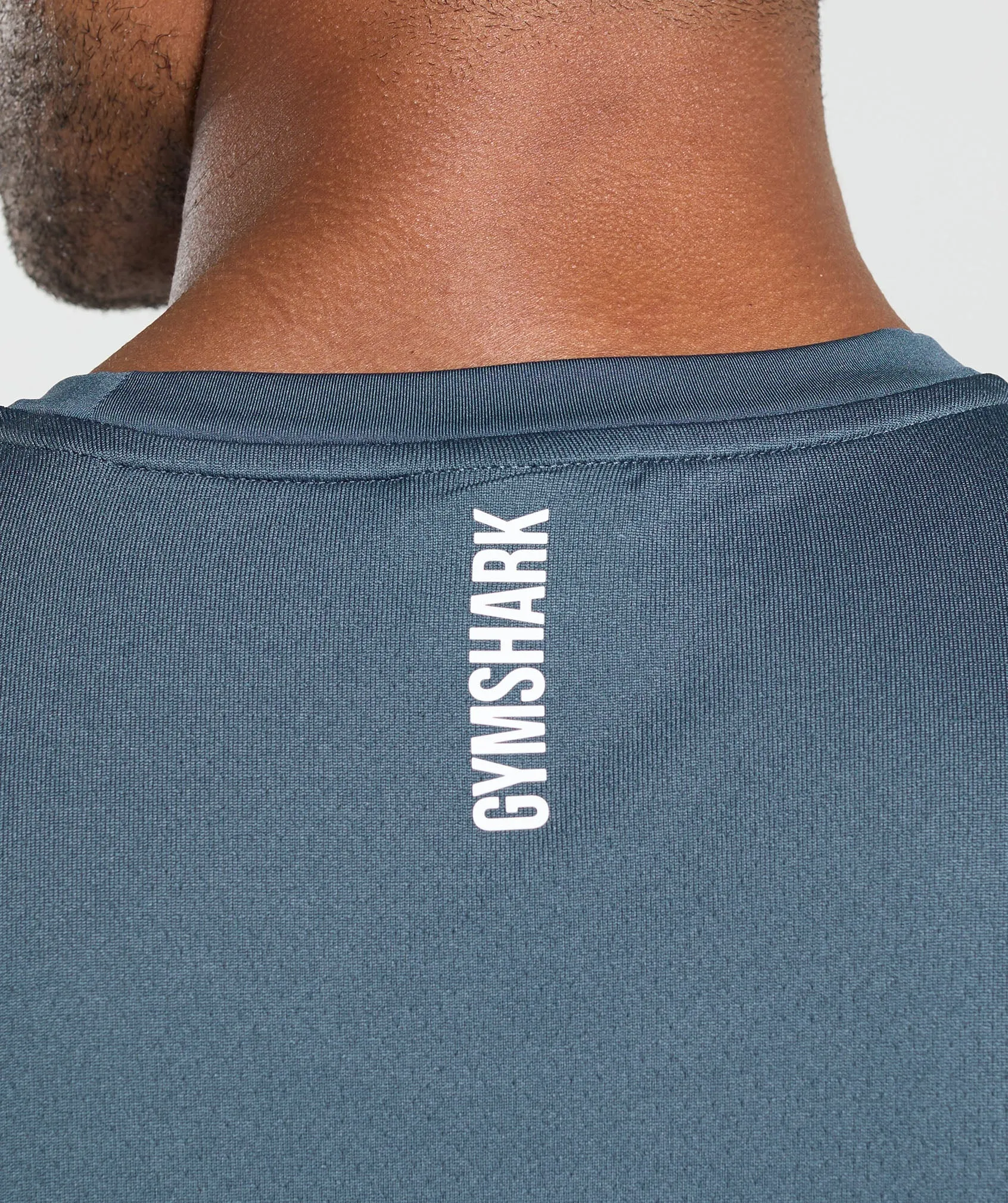 Gymshark Sport T-Shirt - Cargo Blue/Dark Grey sold by Gymshark product image thumbnail 5