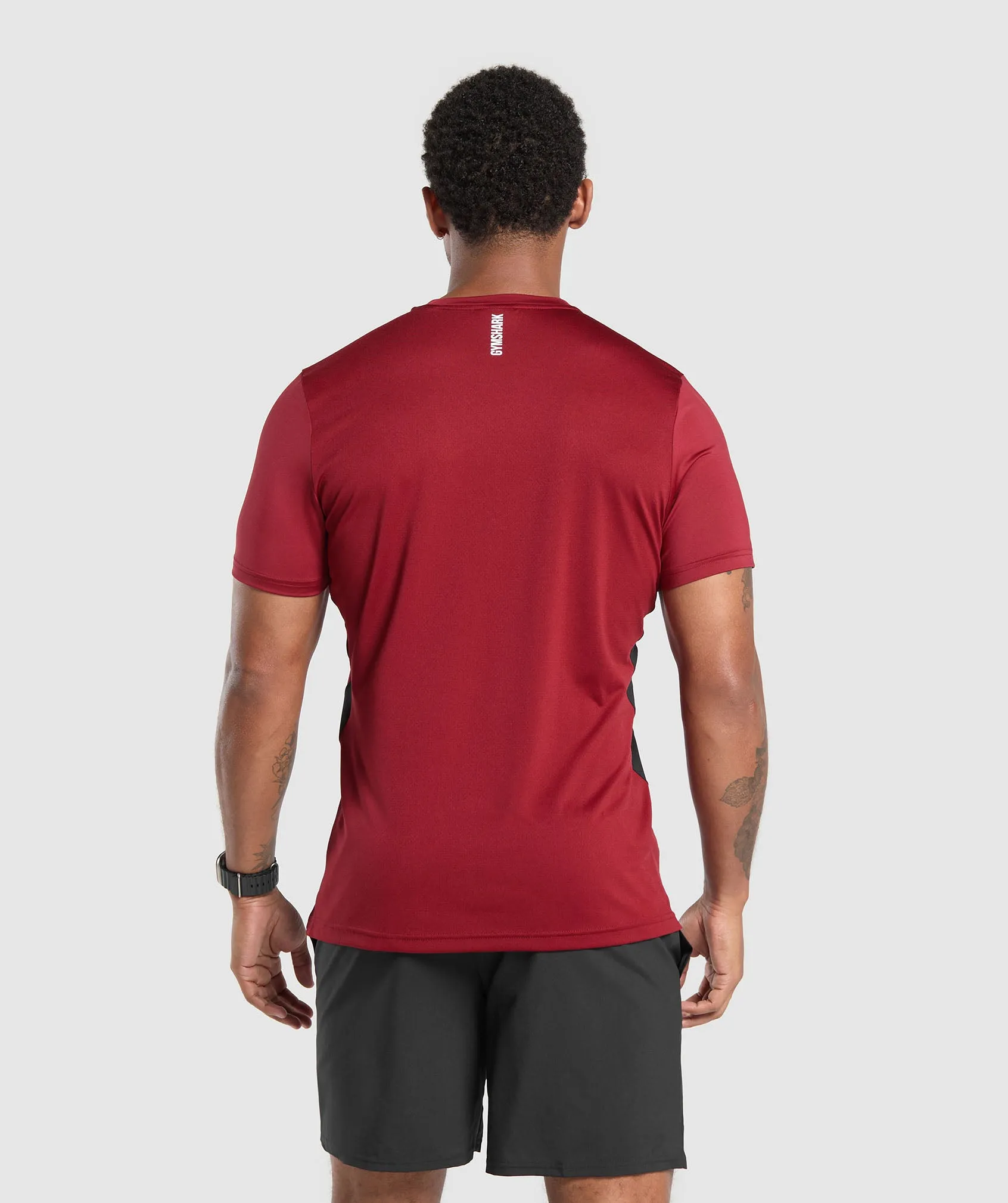 Gymshark Sport T-Shirt - Reps Red/Black sold by Gymshark product image thumbnail 3