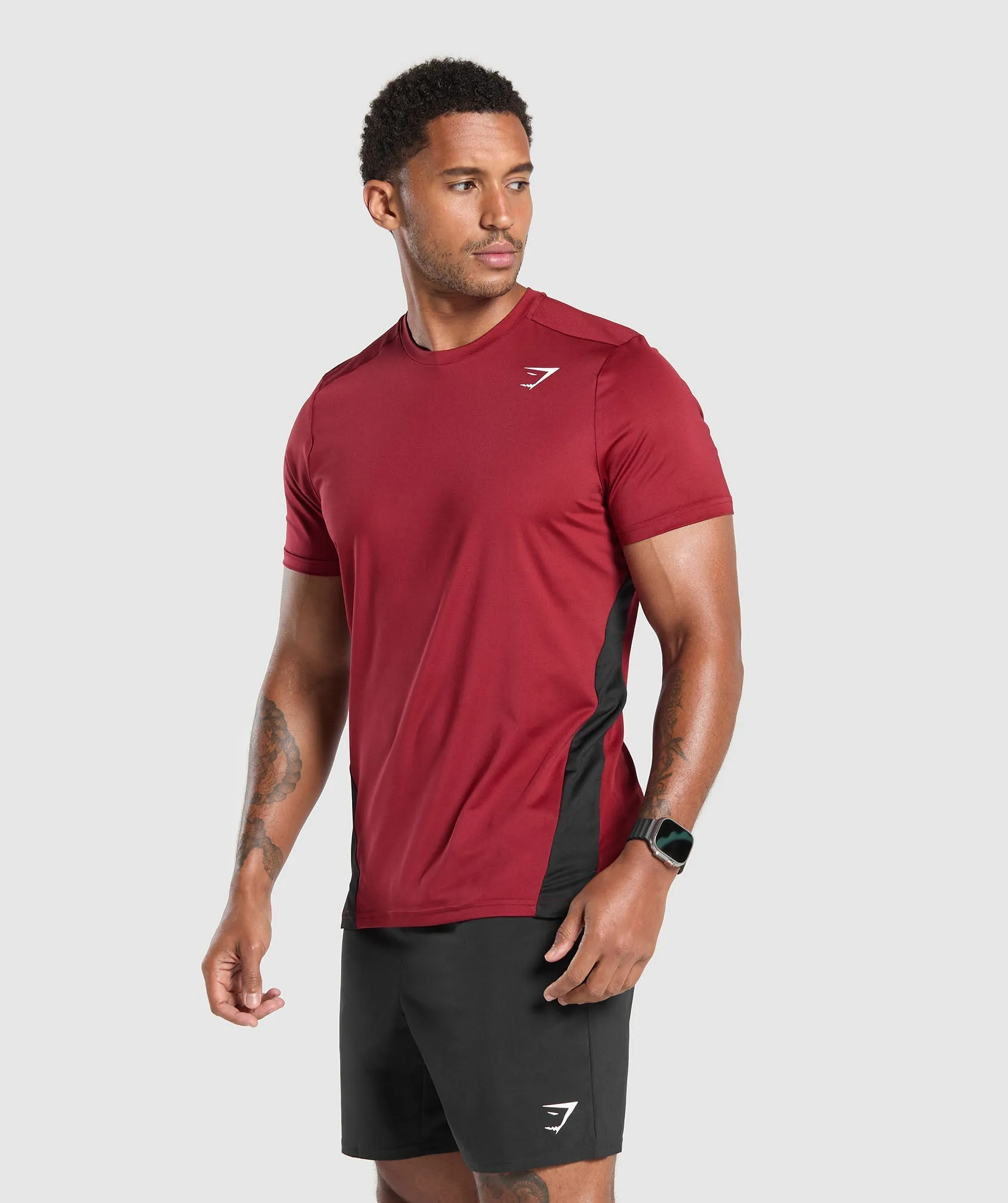 Gymshark Sport T-Shirt - Reps Red/Black sold by Gymshark product image thumbnail 2