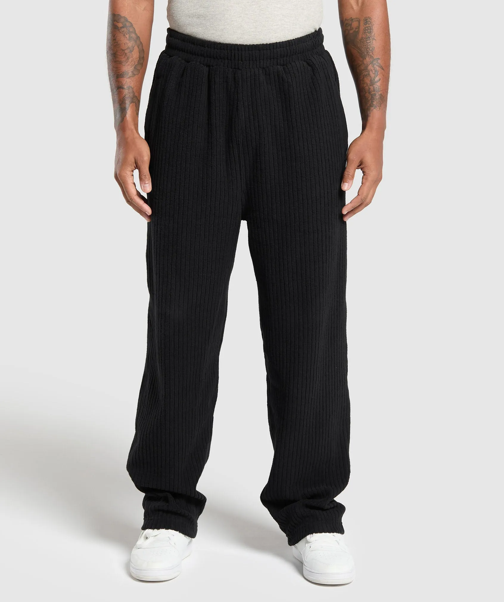 Gymshark Cord Pants - Black sold by Gymshark