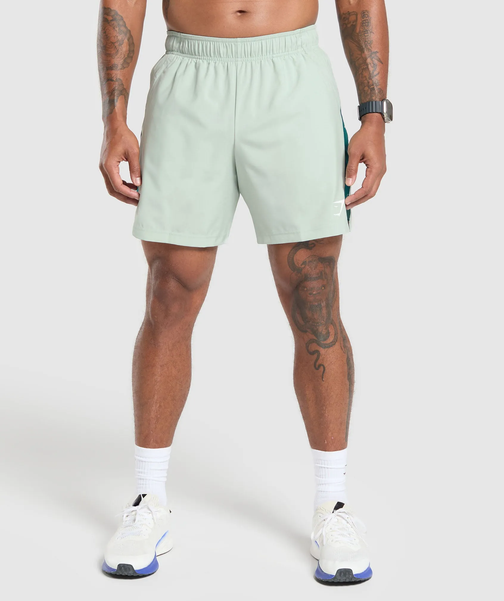 Gymshark Sport 7" Shorts - Turquoise/Teal sold by Gymshark