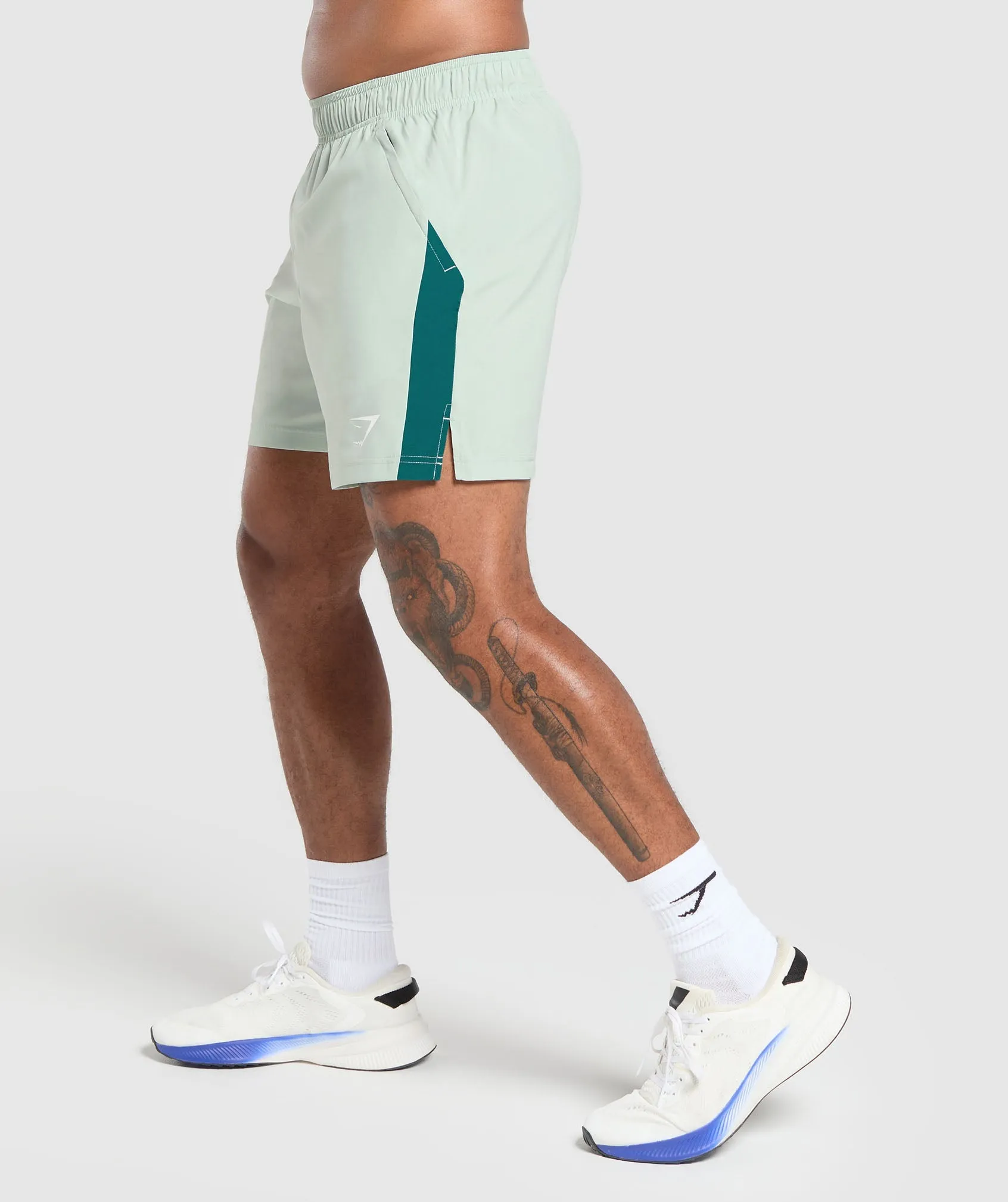 Gymshark Sport 7" Shorts - Turquoise/Teal sold by Gymshark product image thumbnail 3