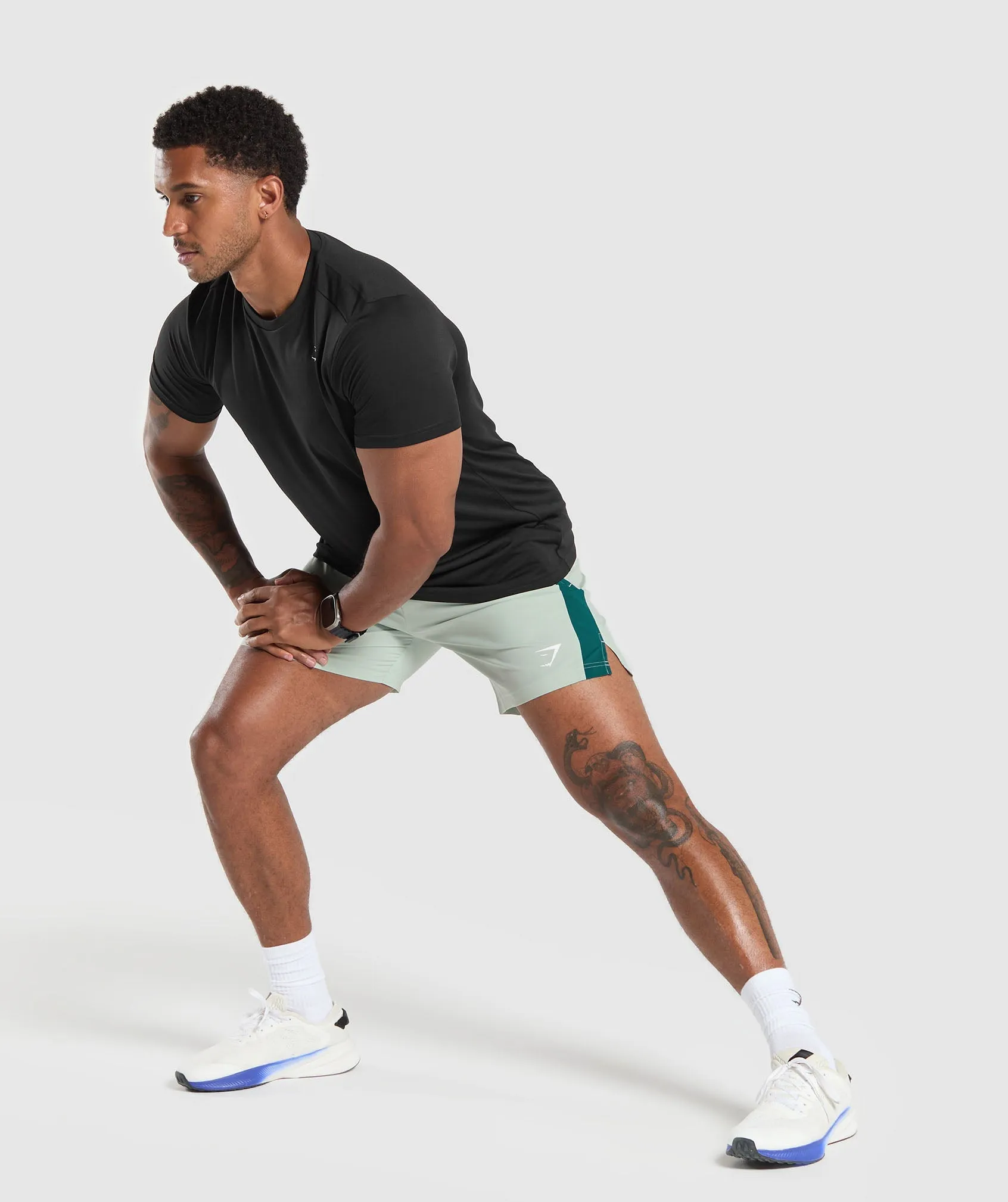 Gymshark Sport 7" Shorts - Turquoise/Teal sold by Gymshark product image thumbnail 4