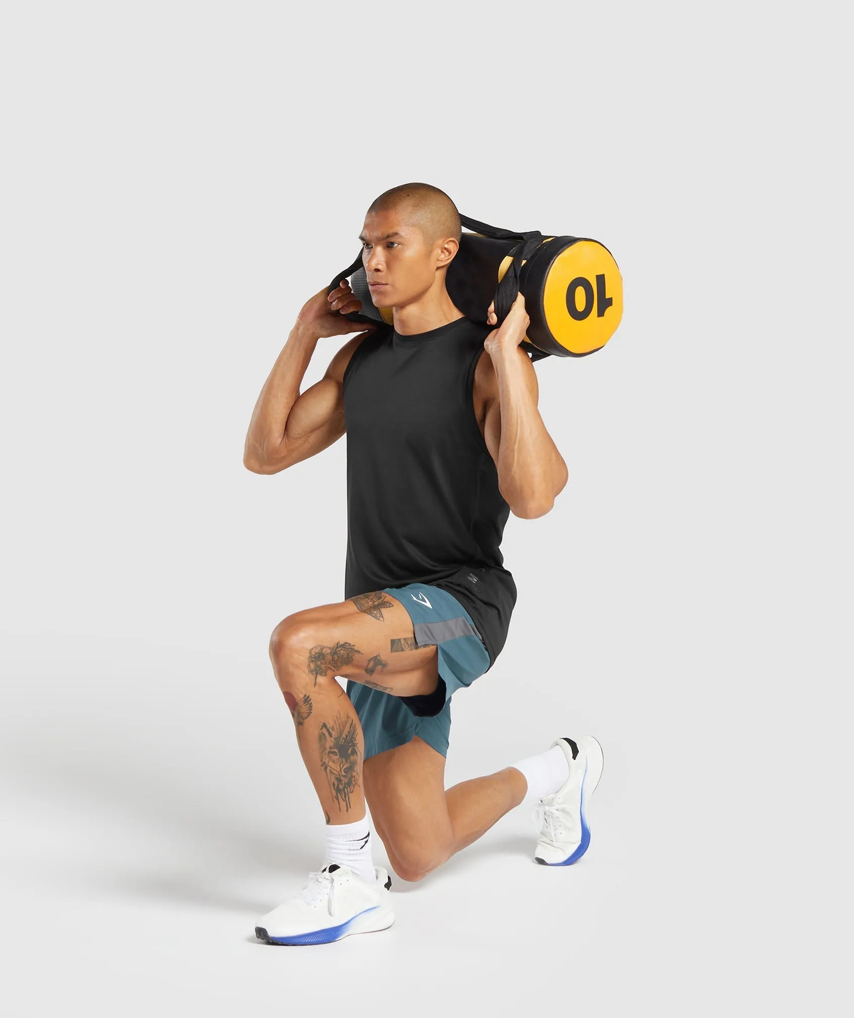 Gymshark Sport 7" Shorts - Cargo Blue/Grey sold by Gymshark product image thumbnail 4