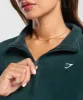 Gymshark Polar Fleece 1/2 Zip - Strong Teal sold by Gymshark