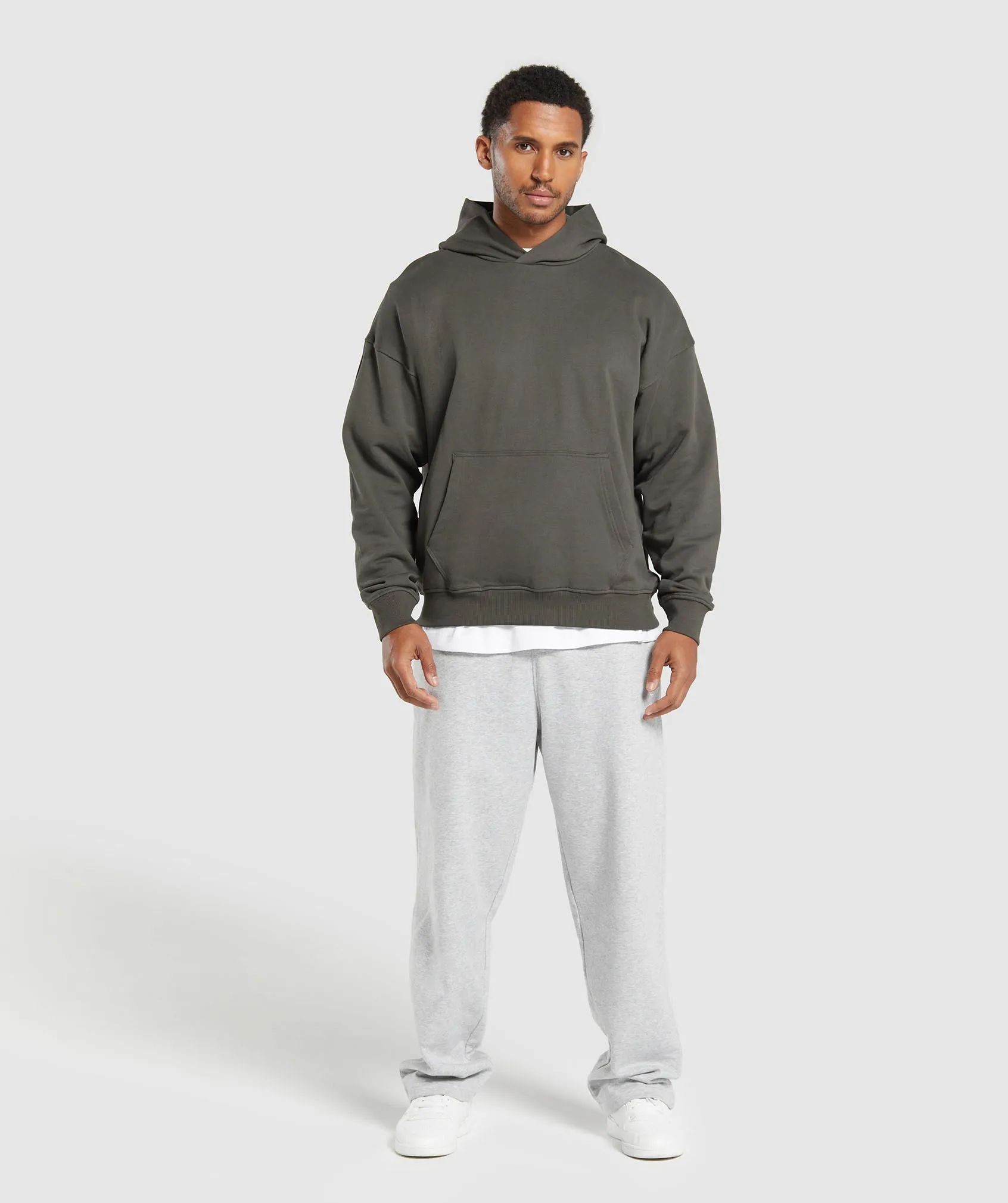 Gymshark Rest Day Essentials Hoodie - Strength Green sold by Gymshark product image thumbnail 4