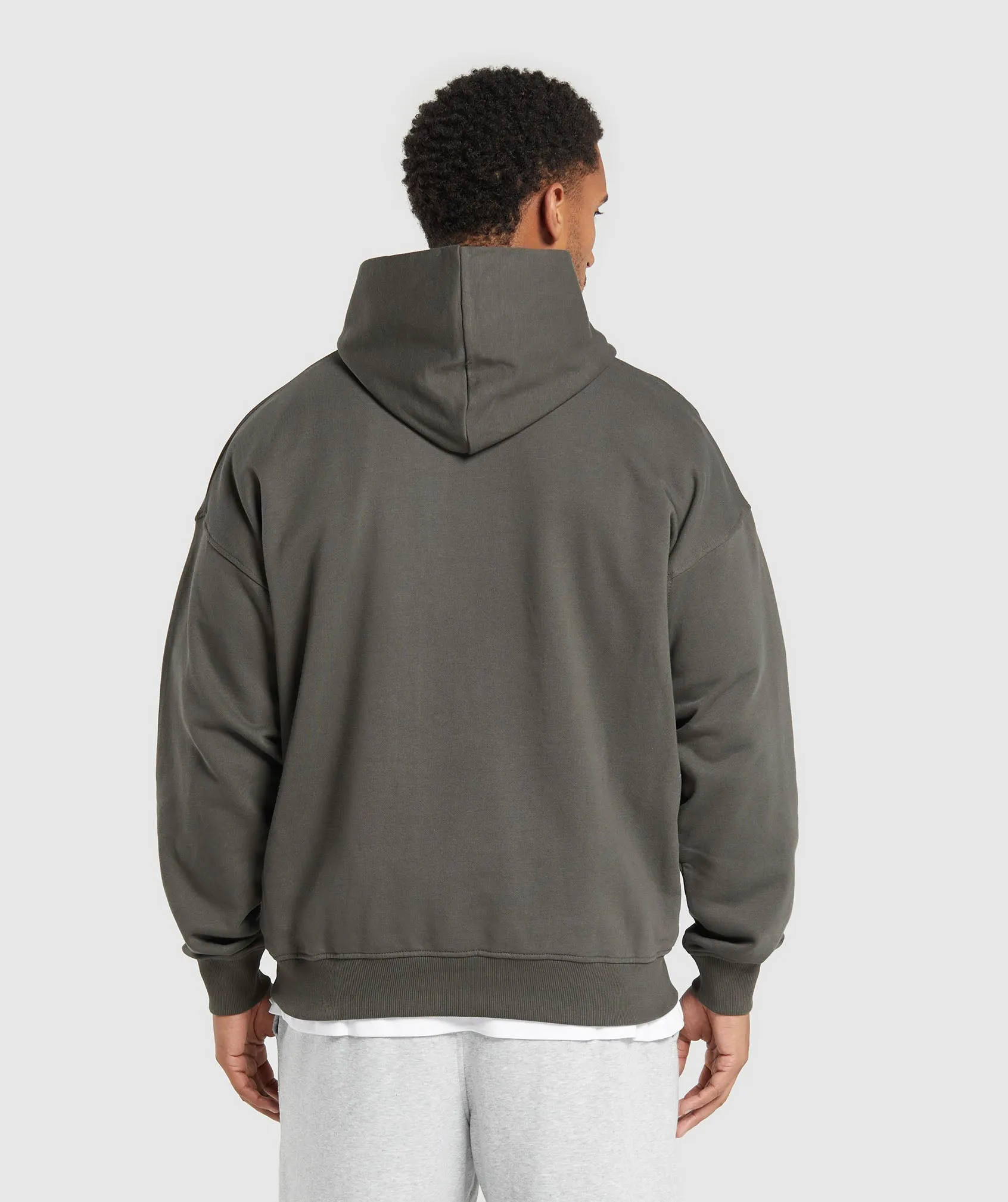 Gymshark Rest Day Essentials Hoodie - Strength Green sold by Gymshark product image thumbnail 2