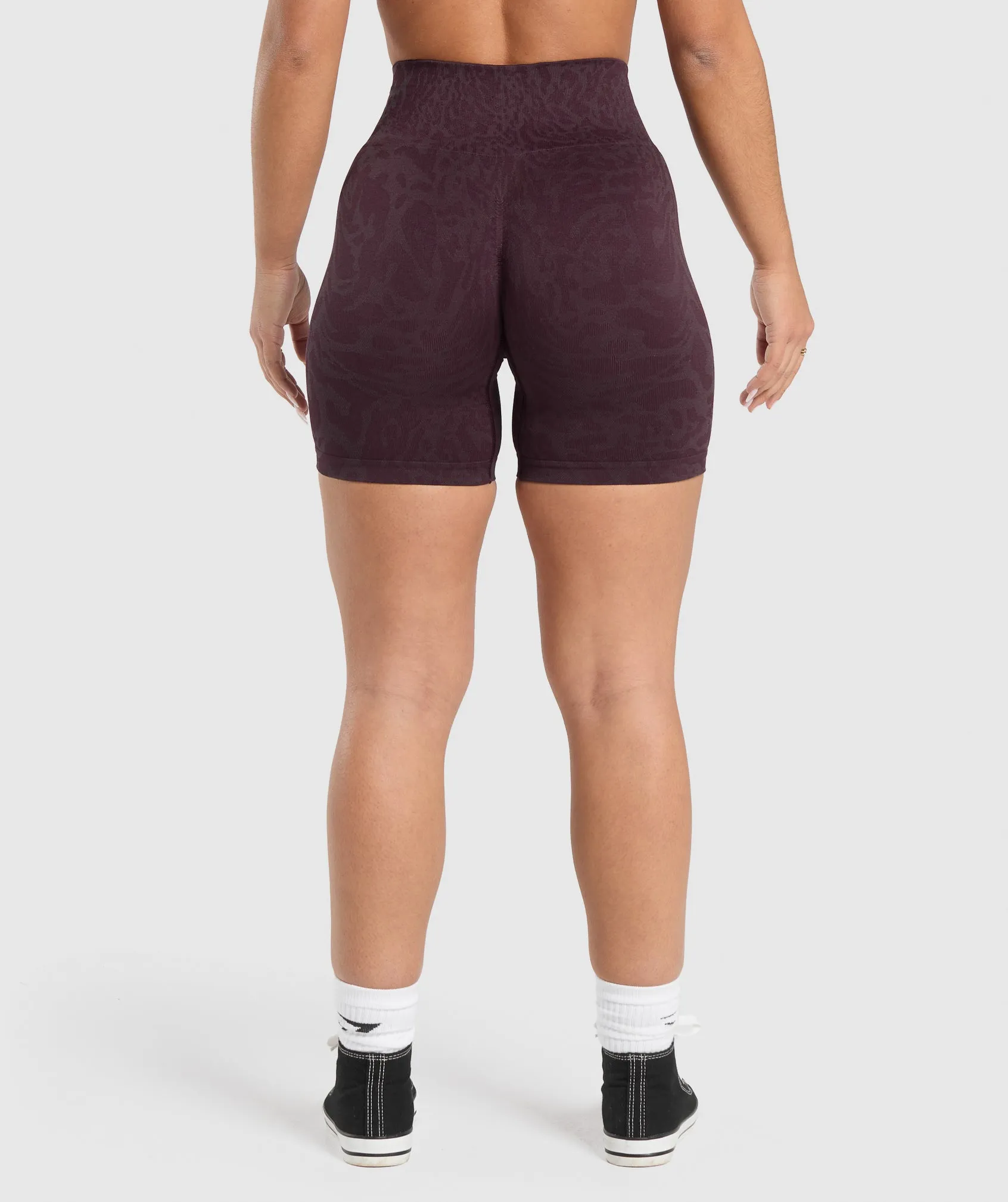 Gymshark Adapt Safari Seamless Shorts - Depth Purple/Greyed Purple sold by Gymshark product image thumbnail 2
