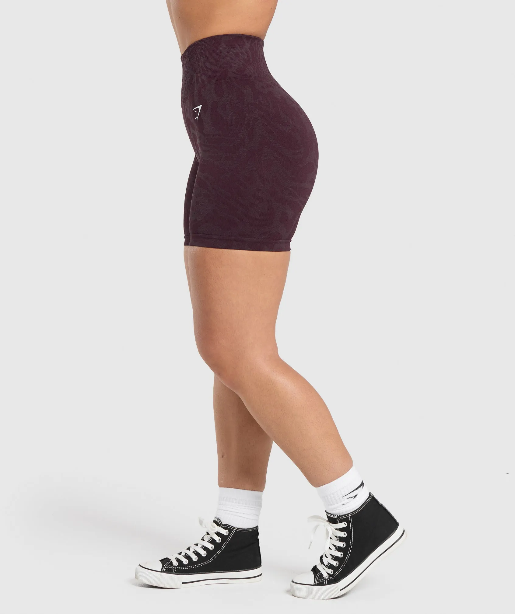 Gymshark Adapt Safari Seamless Shorts - Depth Purple/Greyed Purple sold by Gymshark product image thumbnail 3