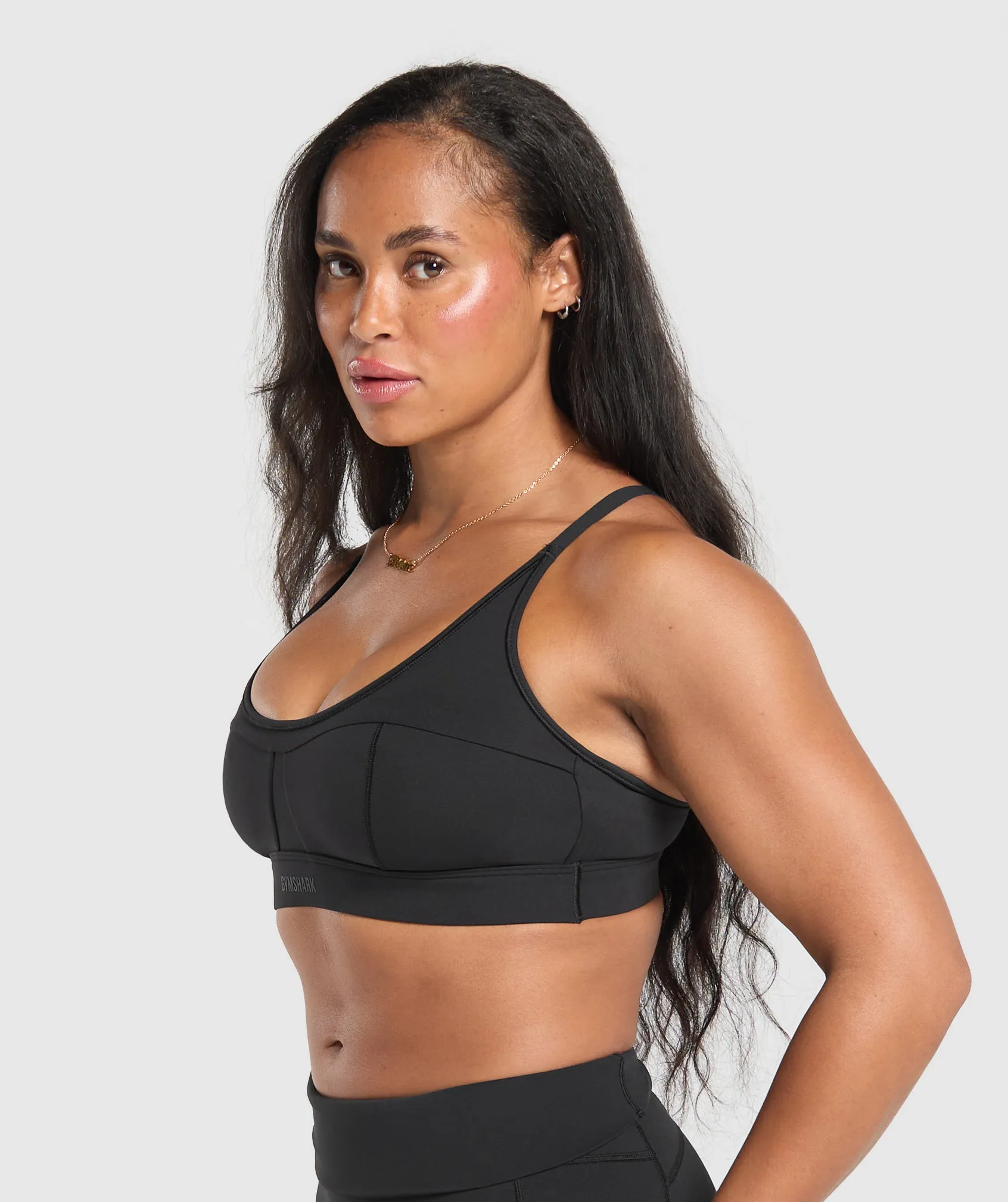 Gymshark Superset Sports Bra - Black sold by Gymshark product image thumbnail 3