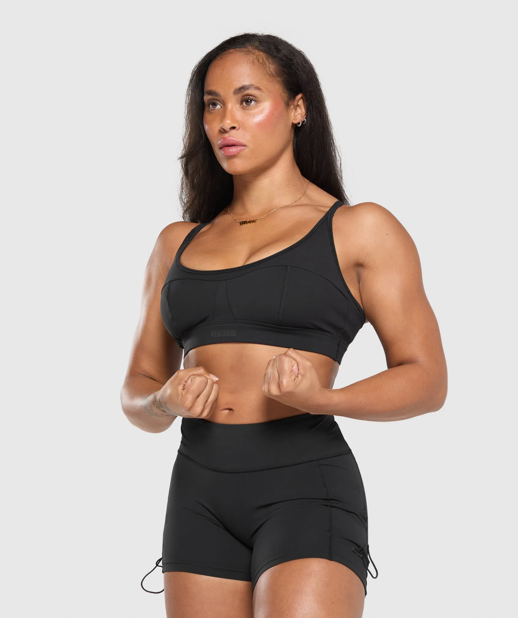 Gymshark Superset Sports Bra - Black sold by Gymshark product image thumbnail 5