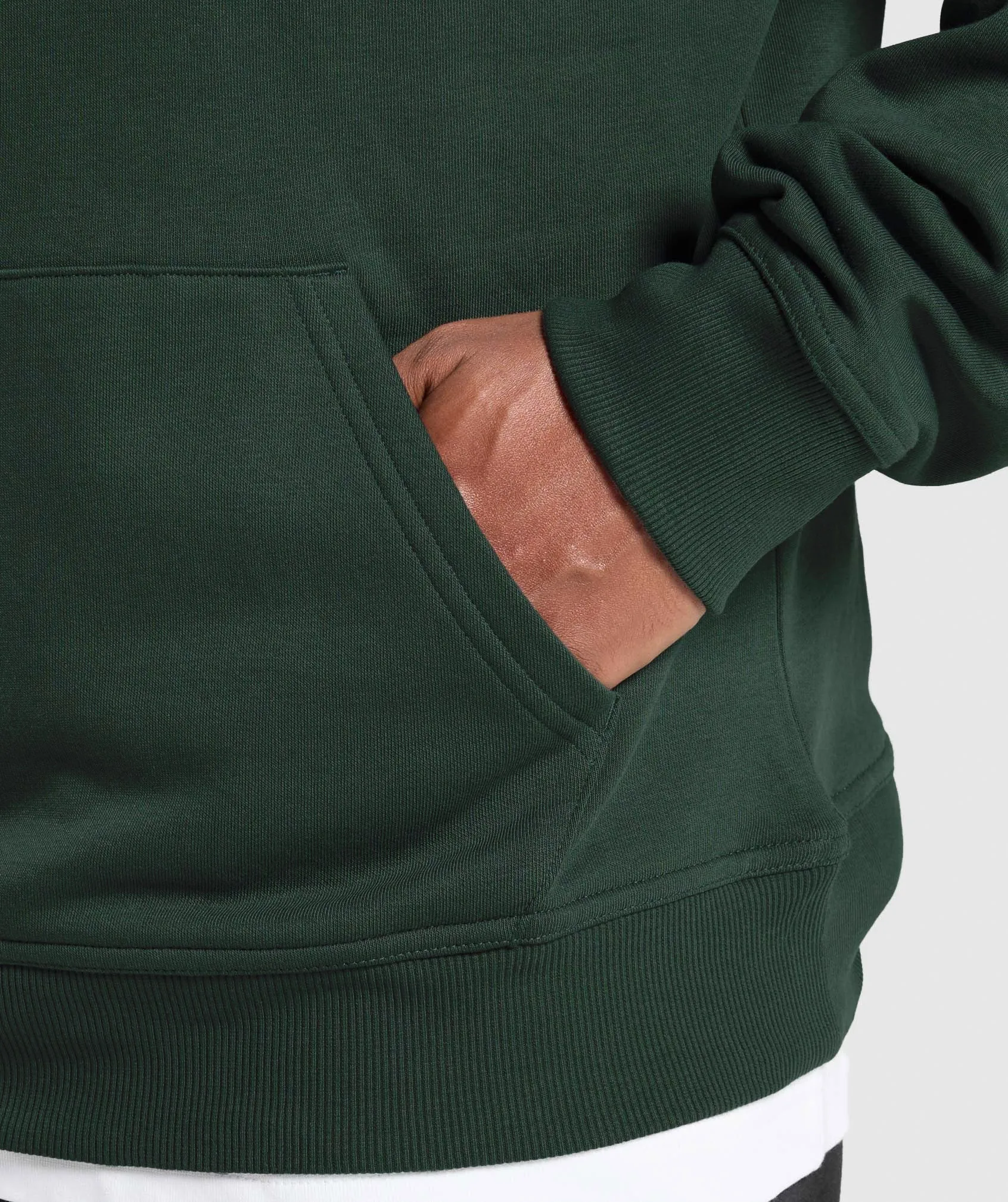 Gymshark Crest Oversized Hoodie - Victory Green sold by Gymshark product image thumbnail 4
