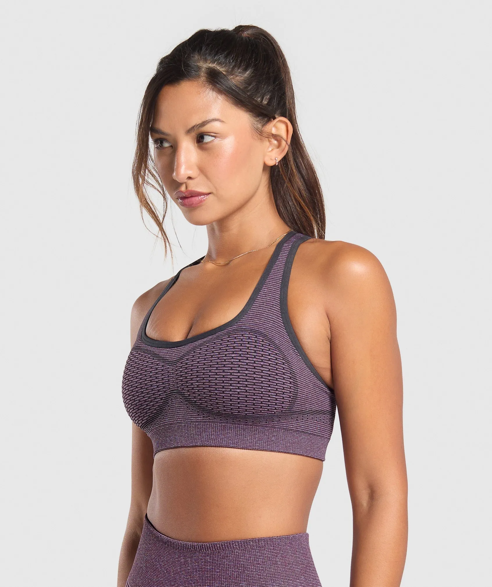 Gymshark Sport Seamless Sports Bra - Magenta Purple/Dolly Pink sold by Gymshark product image thumbnail 3