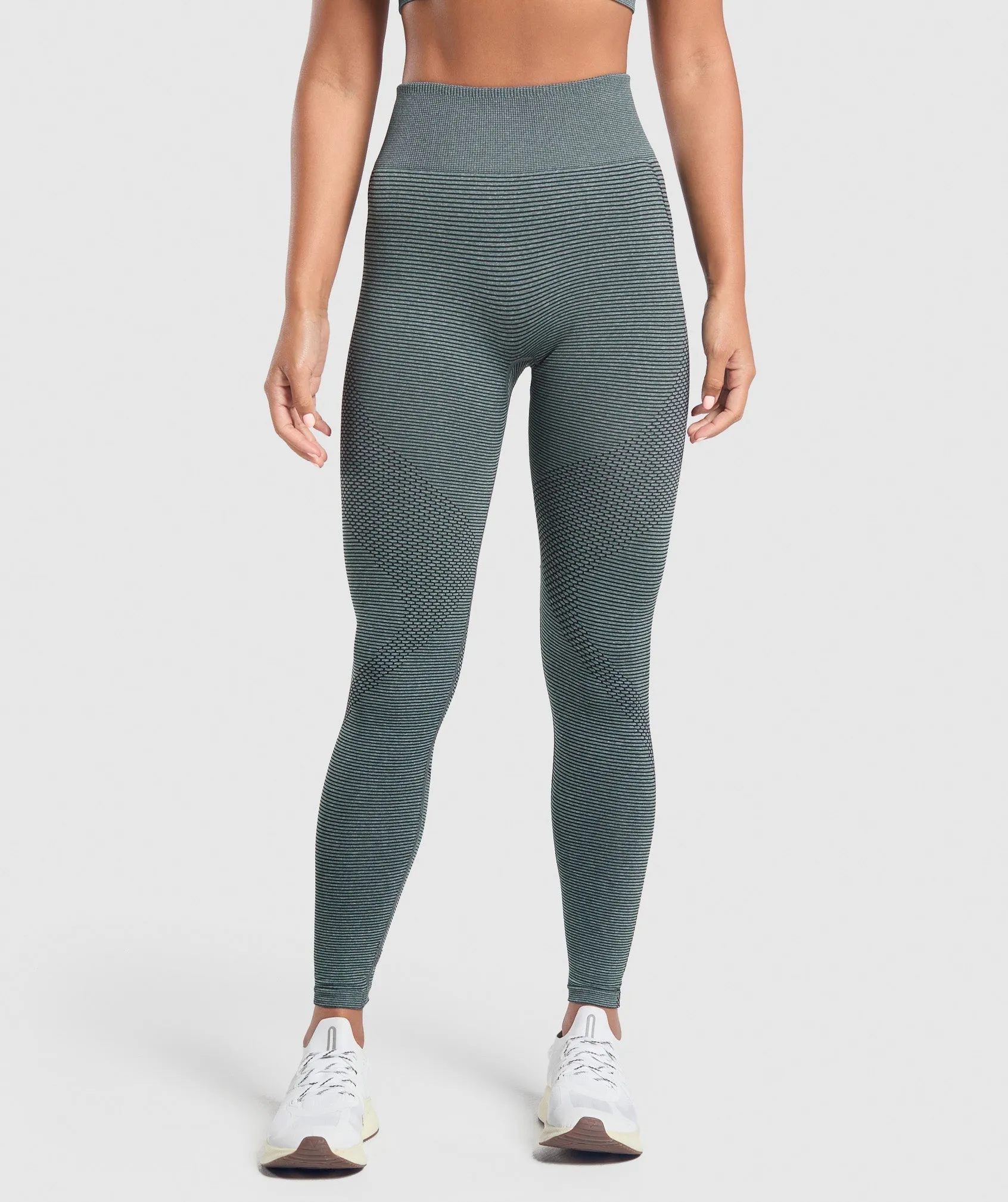 Gymshark Sport Seamless Leggings - Victory Green/Discipline Green sold by Gymshark product image thumbnail 2