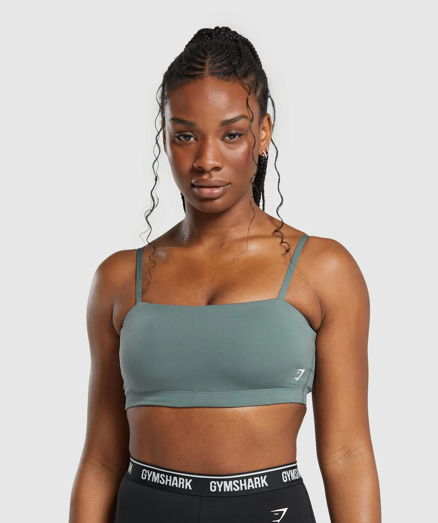 Gymshark Bandeau Sports Bra - Cargo Teal sold by Gymshark