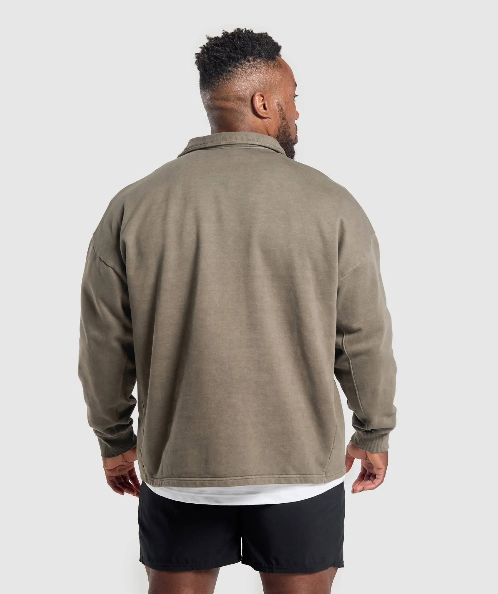 Gymshark Premium Legacy Pullover - Camo Brown sold by Gymshark product image thumbnail 2
