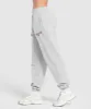Gymshark Collegiate Lifestyle Fleece Joggers - Light Grey Core Marl sold by Gymshark