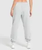 Gymshark Collegiate Lifestyle Fleece Joggers - Light Grey Core Marl sold by Gymshark