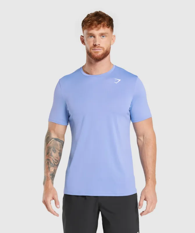 Gymshark Arrival Regular Fit T-Shirt - Lift Blue sold by Gymshark