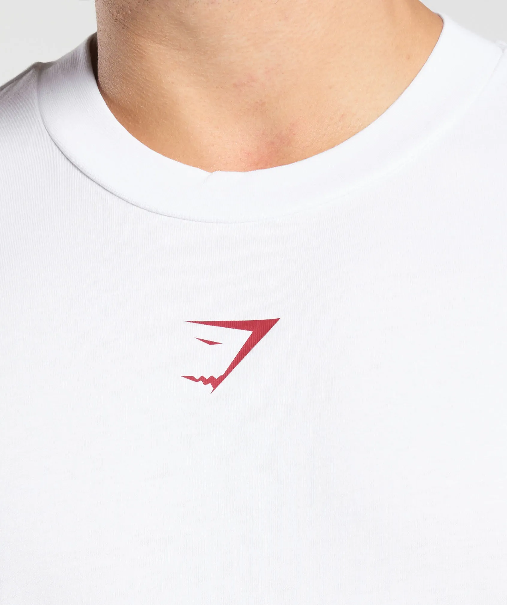 Gymshark Strength Department Graphic T-Shirt - White sold by Gymshark product image thumbnail 5