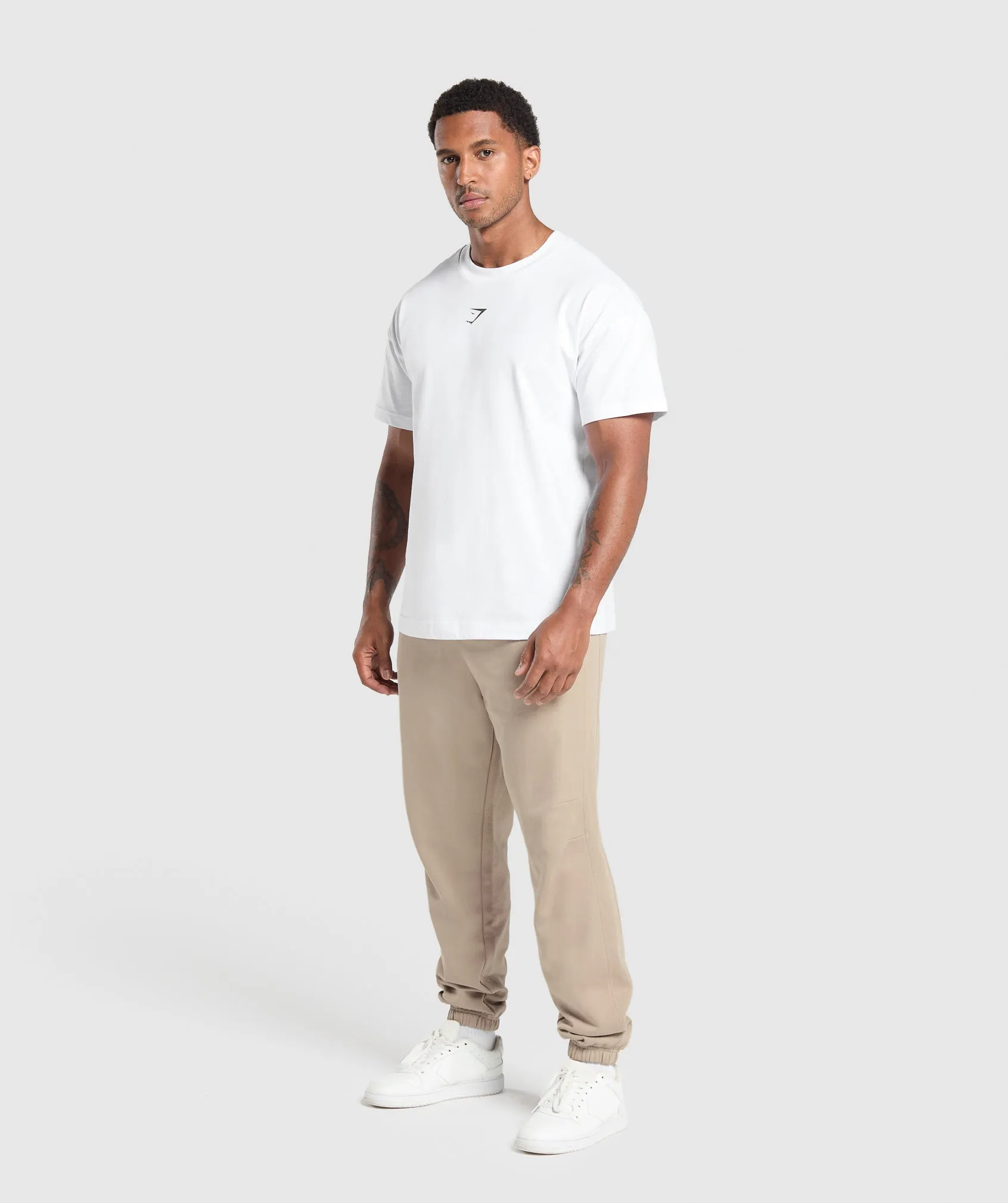 Gymshark Rest Day Essentials Joggers - Sand Brown sold by Gymshark product image thumbnail 3