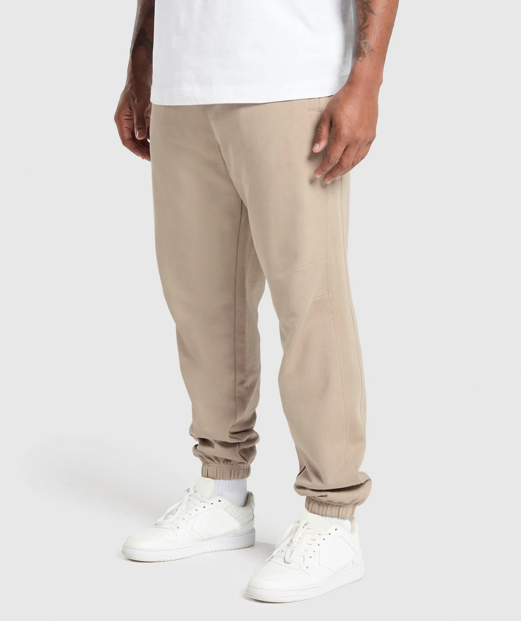 Gymshark Rest Day Essentials Joggers - Sand Brown sold by Gymshark product image thumbnail 4