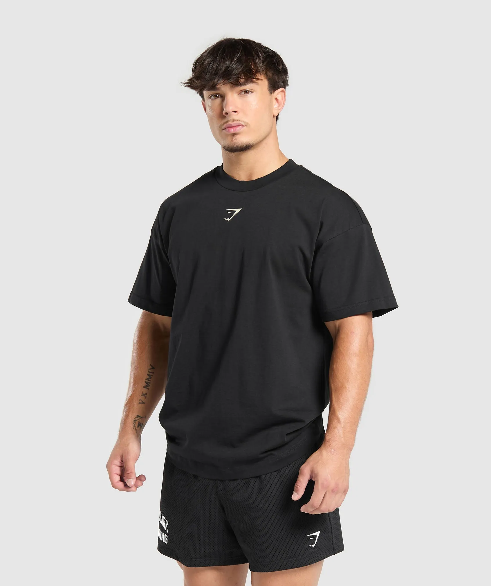 Gymshark Strength Department Graphic T-Shirt - Black sold by Gymshark product image thumbnail 3