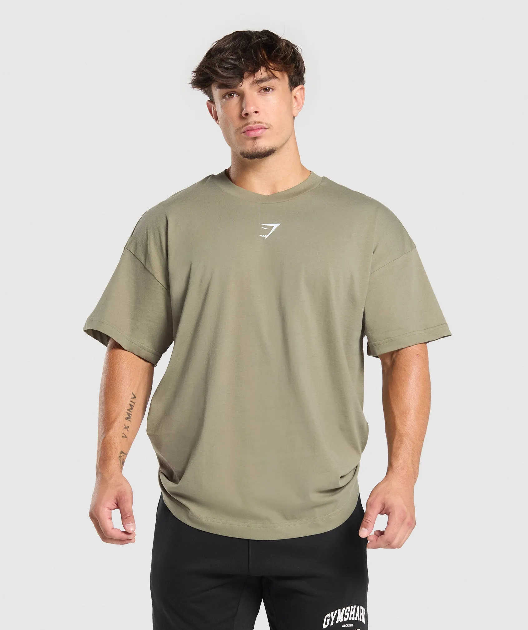 Gymshark Build Your Legacy Graphic T-Shirt - Utility Green sold by Gymshark product image thumbnail 2