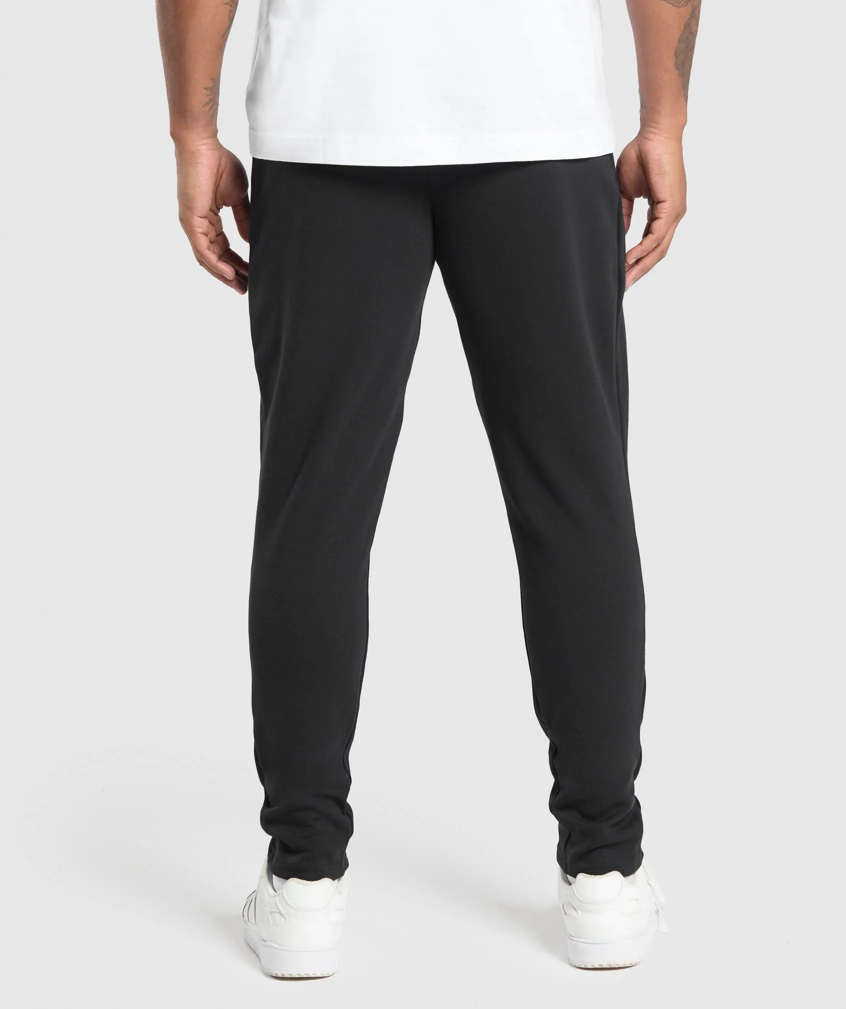 Gymshark Interlock Tech Joggers - Black sold by Gymshark product image thumbnail 3