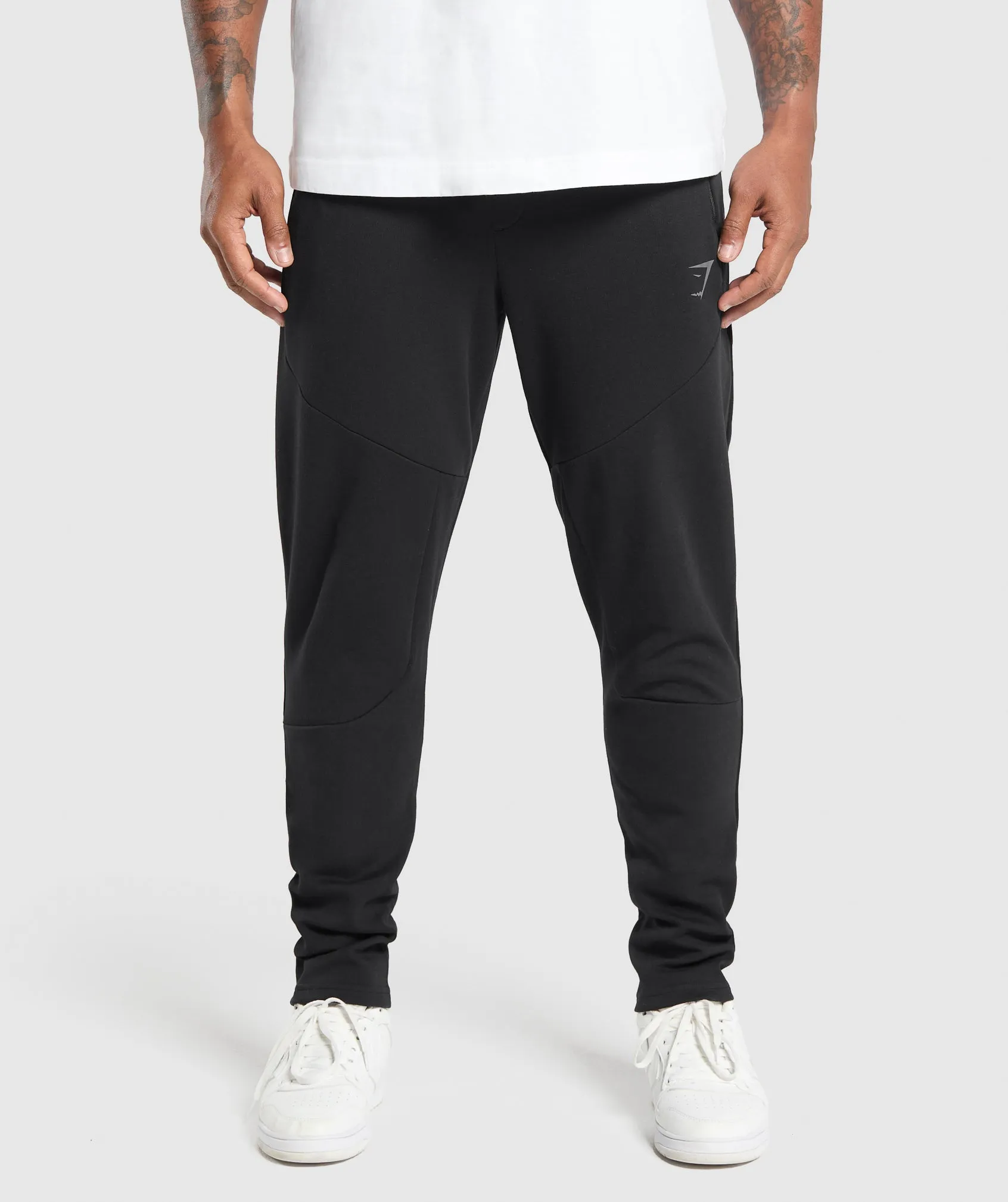 Gymshark Interlock Tech Joggers - Black sold by Gymshark product image thumbnail 2