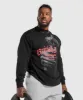Gymshark British Iron Long Sleeve T-Shirt - Black sold by Gymshark