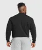 Gymshark British Iron Long Sleeve T-Shirt - Black sold by Gymshark