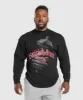 Gymshark British Iron Long Sleeve T-Shirt - Black sold by Gymshark