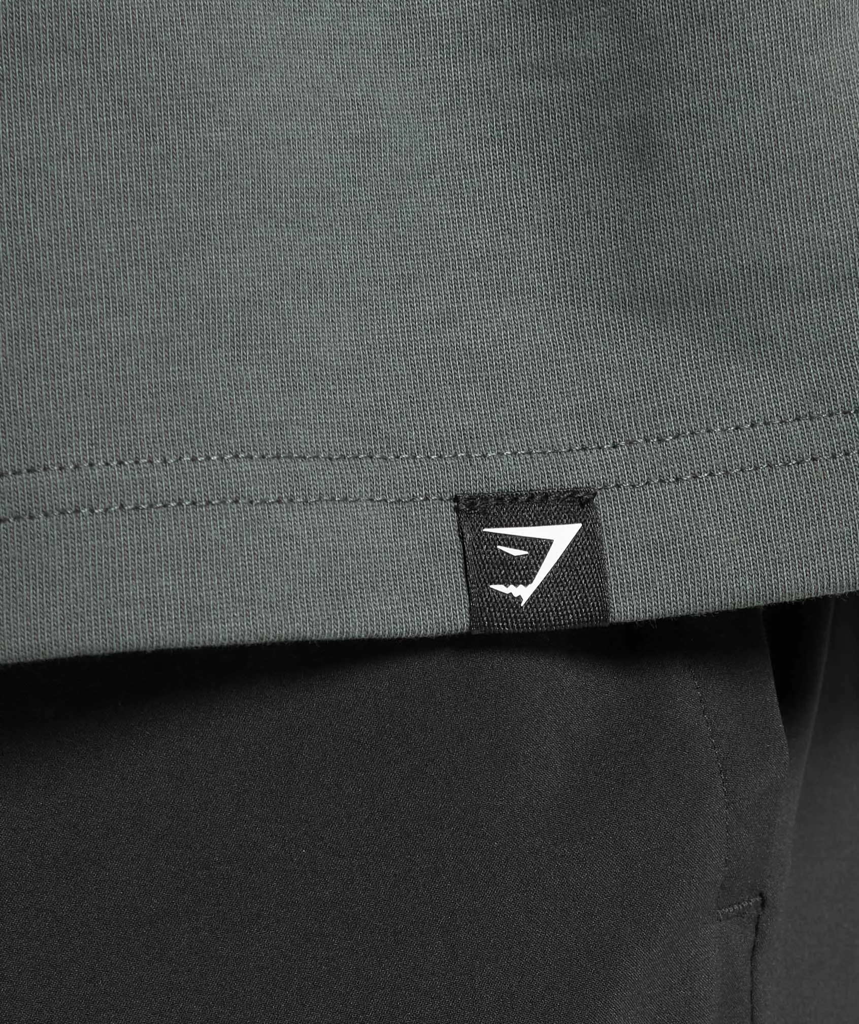 Gymshark British Iron Long Sleeve T-Shirt - Slate Teal sold by Gymshark product image thumbnail 5