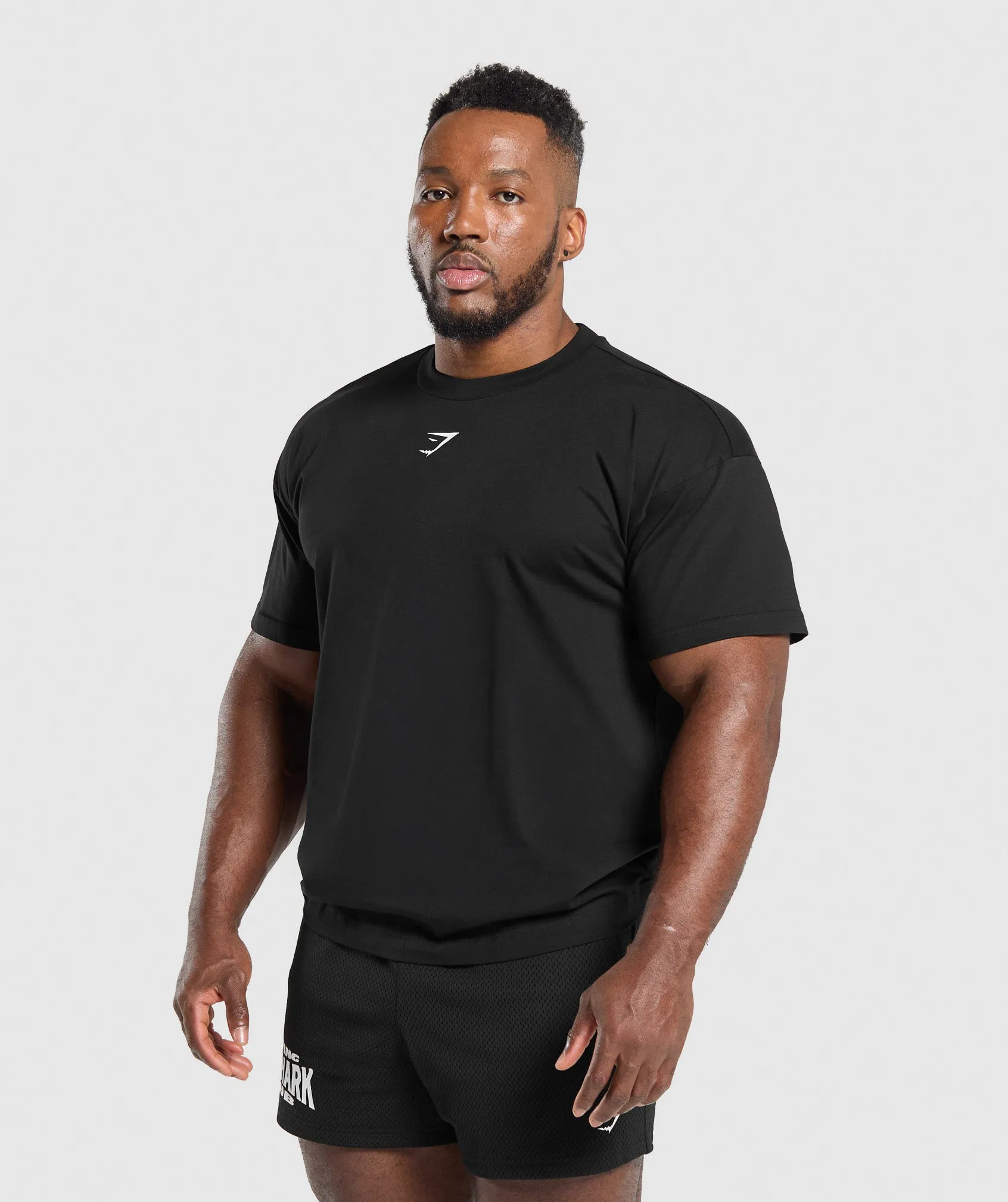Gymshark Build Your Legacy Graphic T-Shirt - Black sold by Gymshark product image thumbnail 3