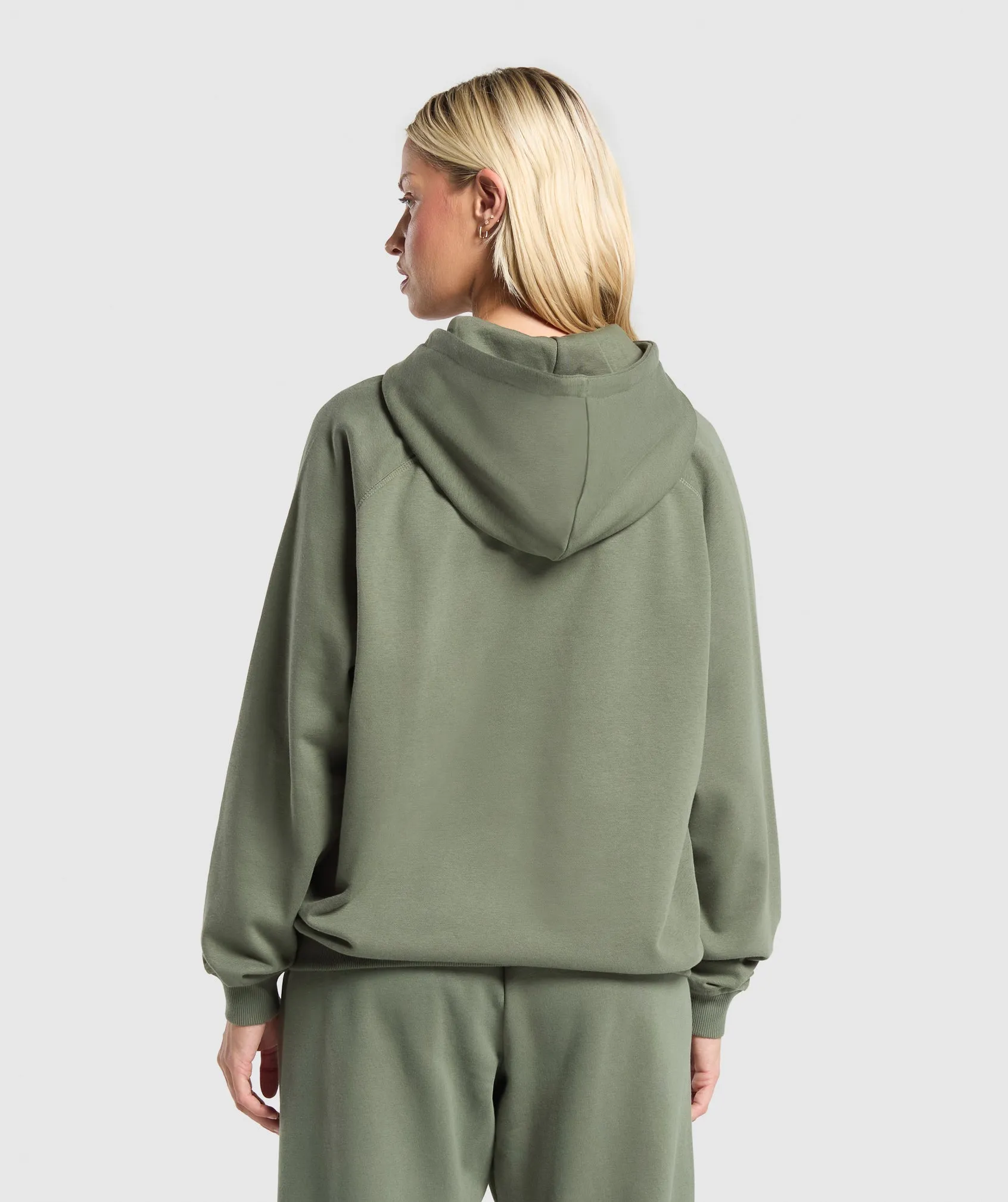 Gymshark Collegiate Lifestyle Hoodie - Base Green sold by Gymshark product image thumbnail 3