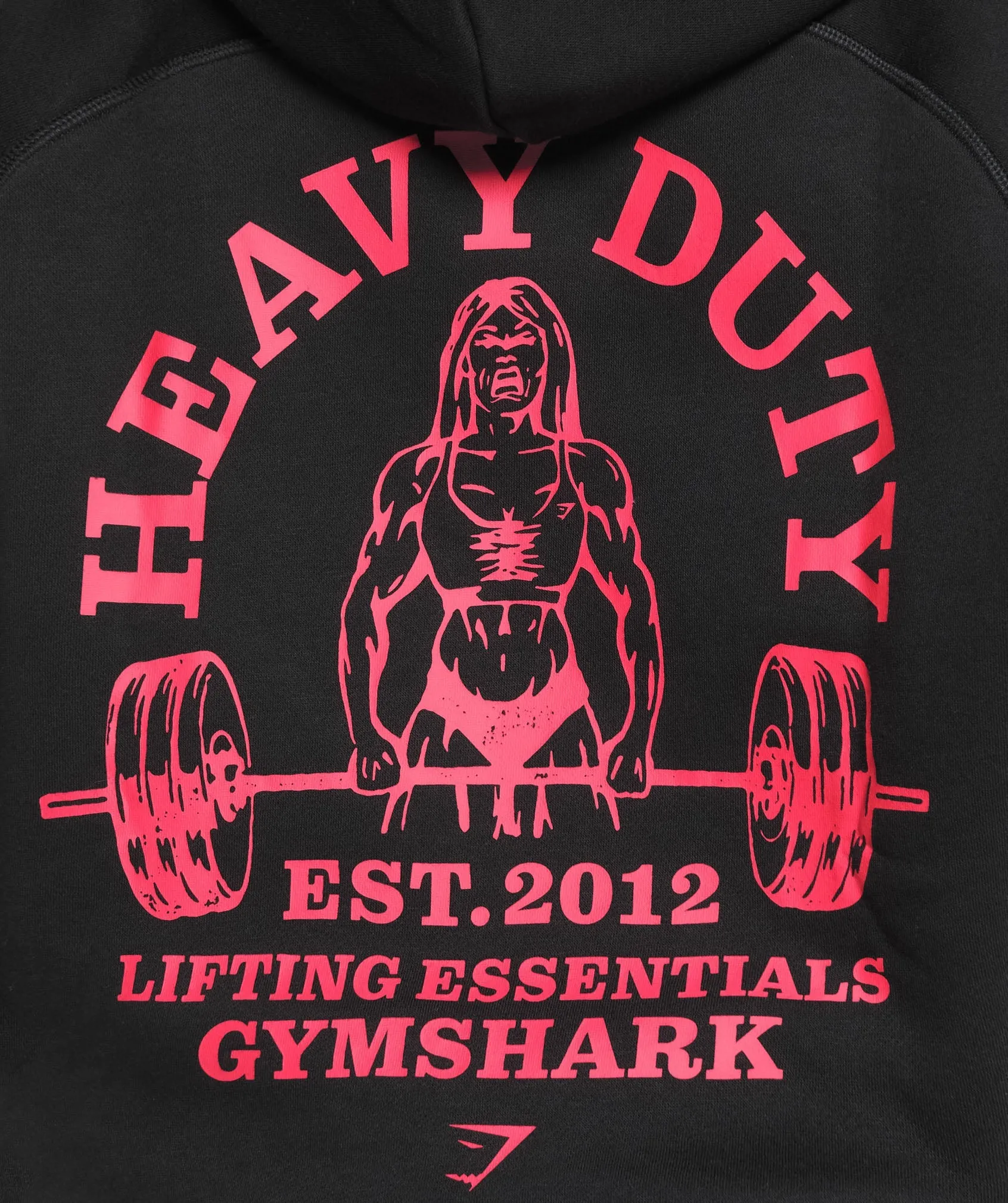 Gymshark Heavy Duty Oversized Hoodie - Black sold by Gymshark product image thumbnail 5