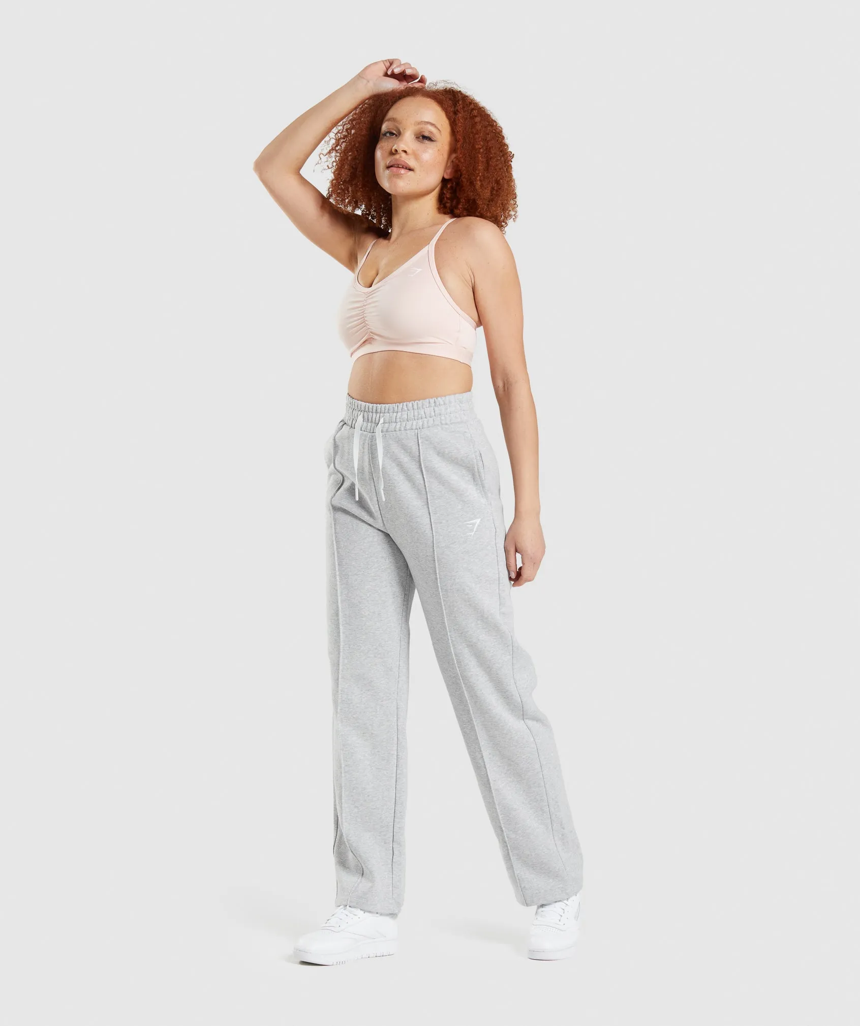 Gymshark Training Straight Leg Joggers - Light Grey Marl sold by Gymshark product image thumbnail 4