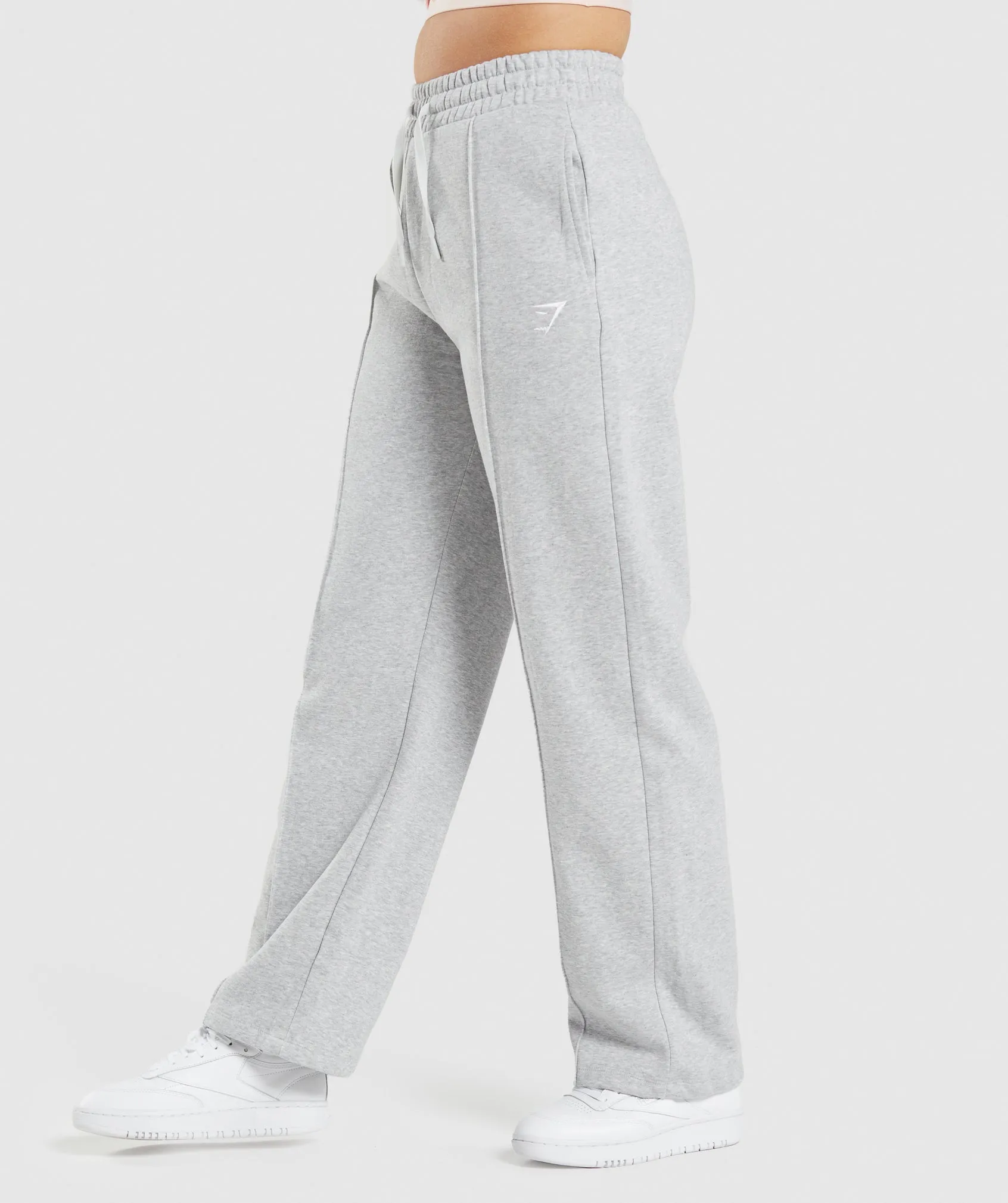 Gymshark Training Straight Leg Joggers - Light Grey Marl sold by Gymshark product image thumbnail 3