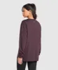 Gymshark Collegiate Lifestyle Long Sleeve Top - Depth Purple sold by Gymshark